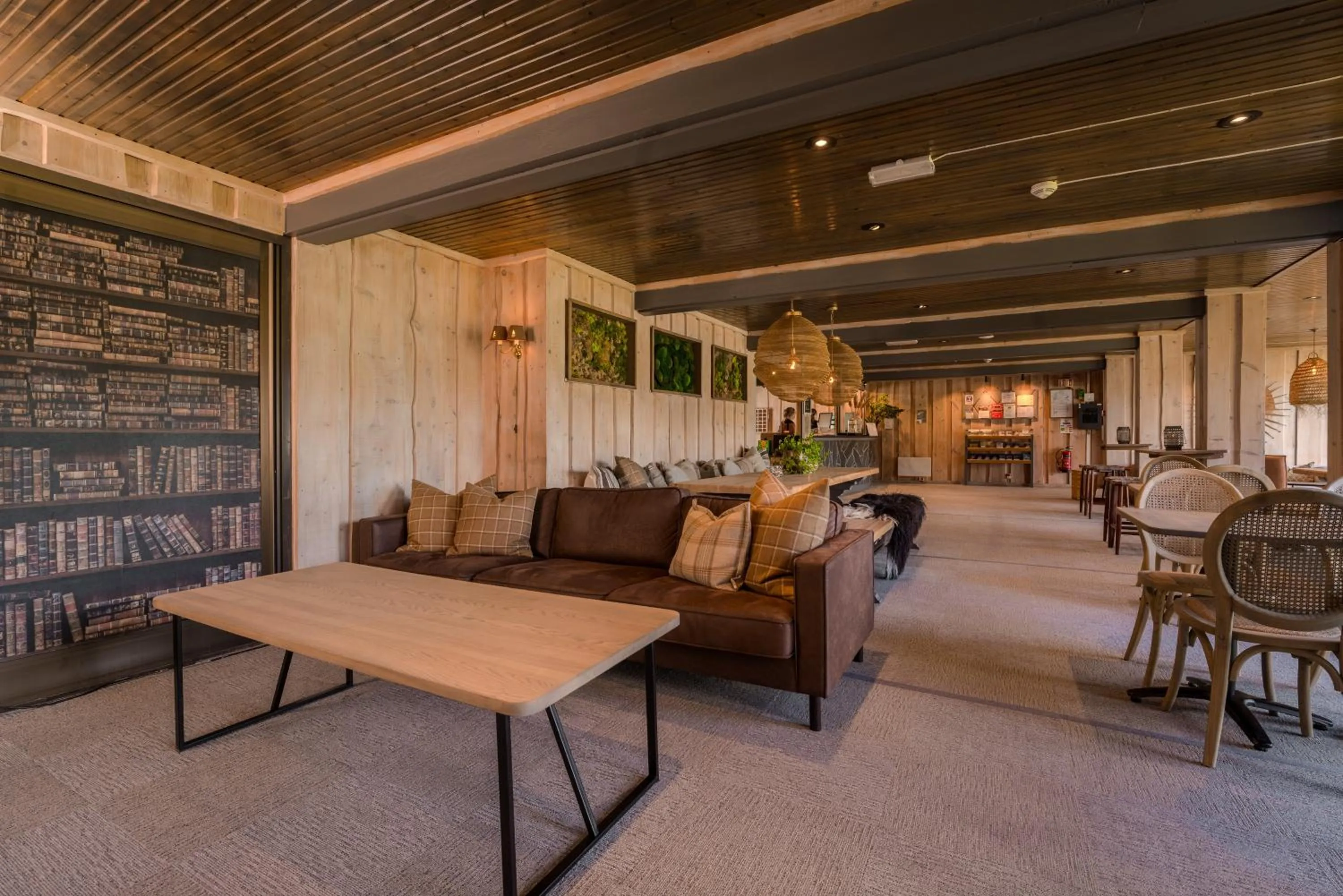 Lobby or reception in Lillehammer Turistsenter Budget Hotel