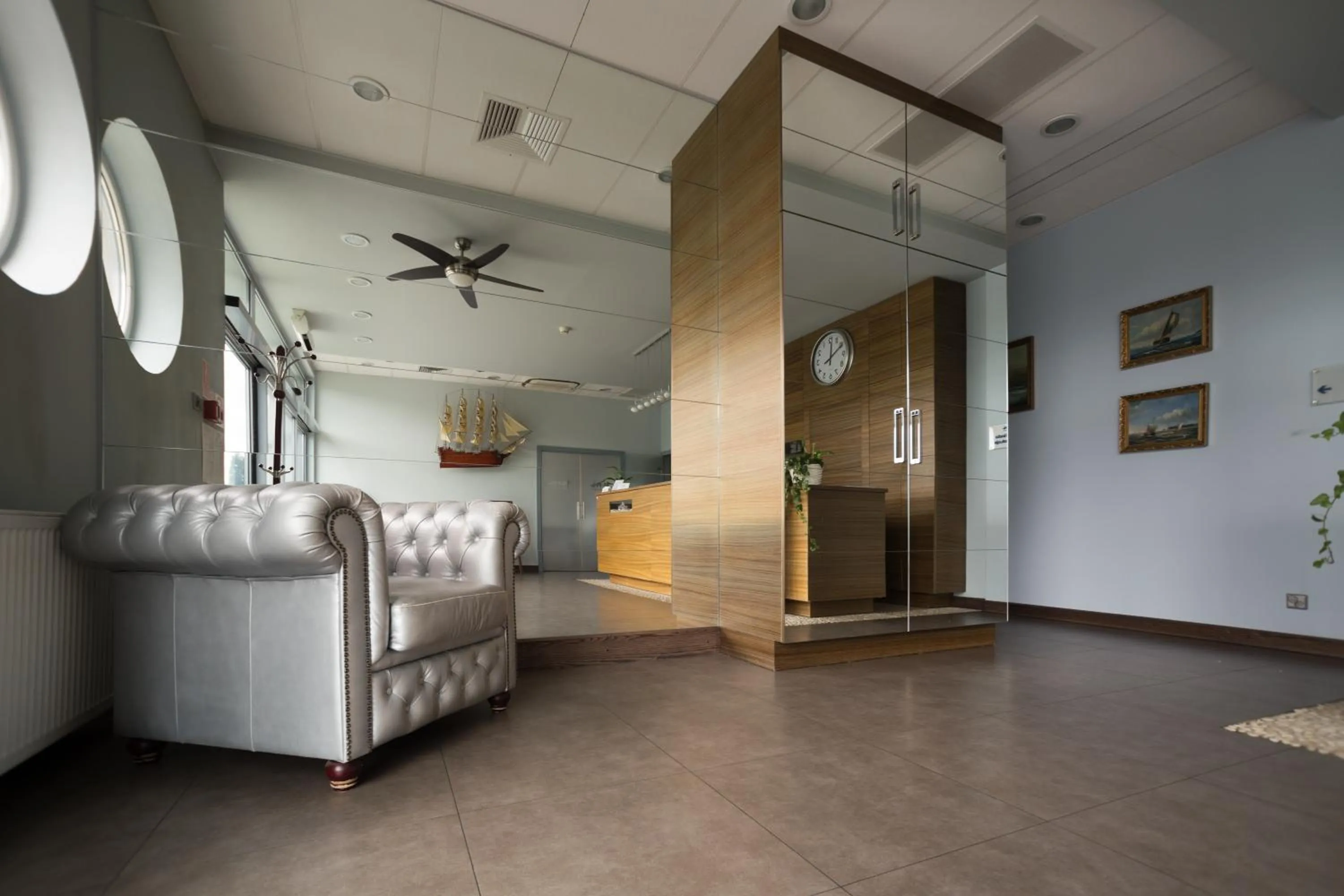 Lobby or reception in Hotel Morski