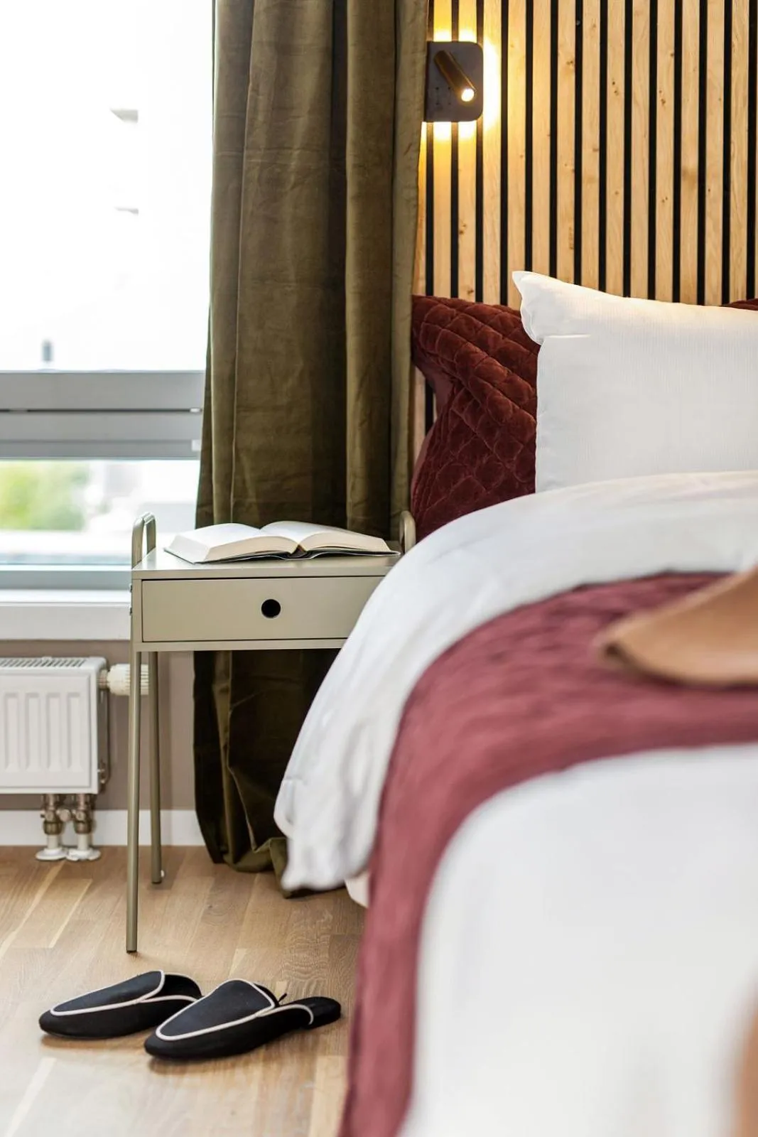 Bed in BJØRVIKA APARTMENTS, Teaterplassen, Oslo city center