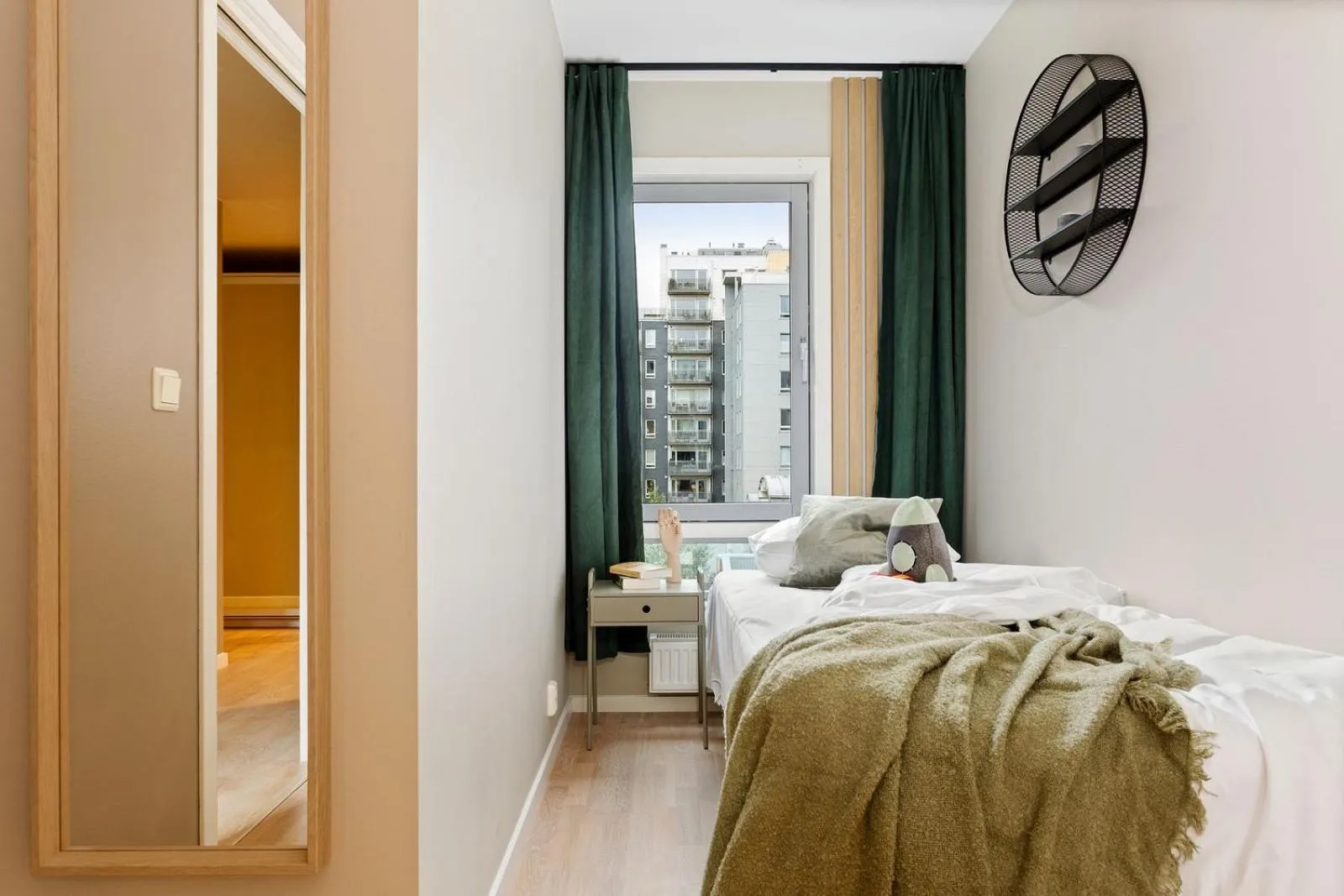 Bed in BJØRVIKA APARTMENTS, Teaterplassen, Oslo city center