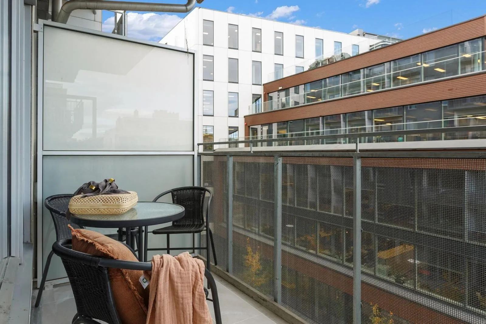 Balcony/Terrace in BJØRVIKA APARTMENTS, Teaterplassen, Oslo city center