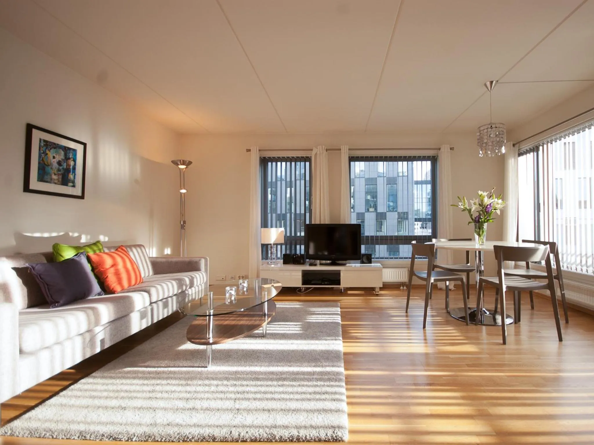 TV and multimedia in BJØRVIKA APARTMENTS, Teaterplassen, Oslo city center