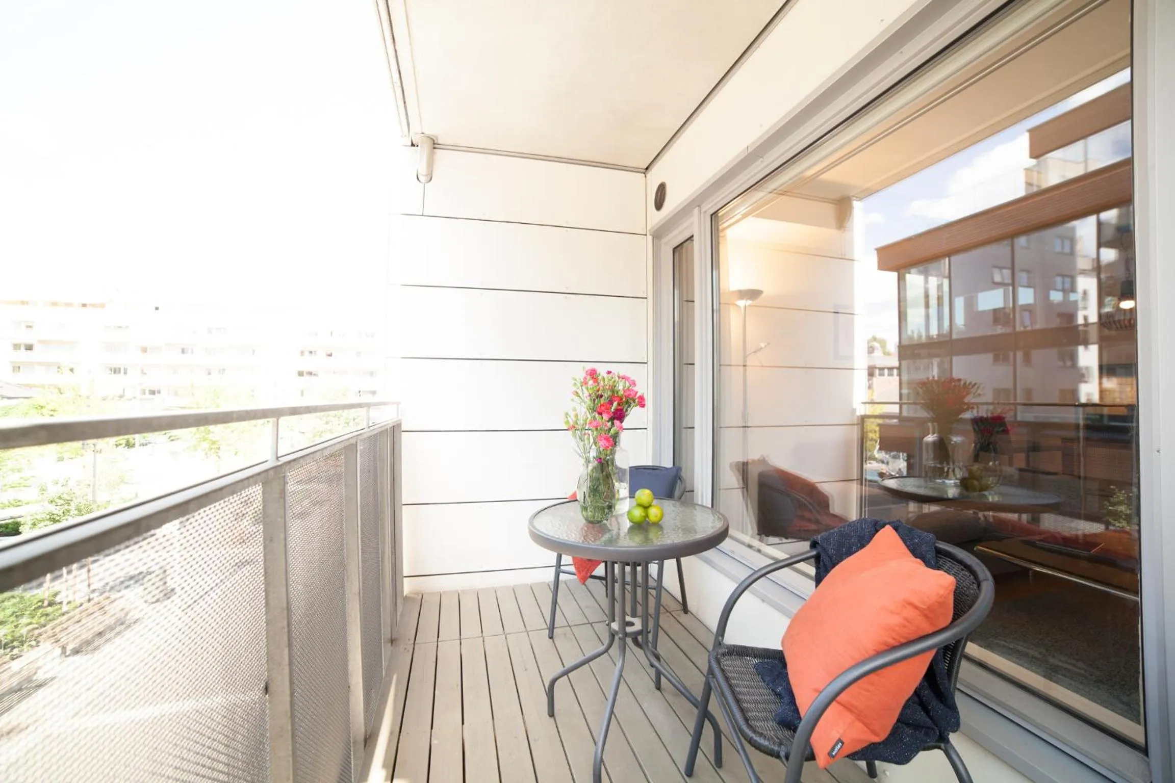 Balcony/Terrace in BJØRVIKA APARTMENTS, Teaterplassen, Oslo city center