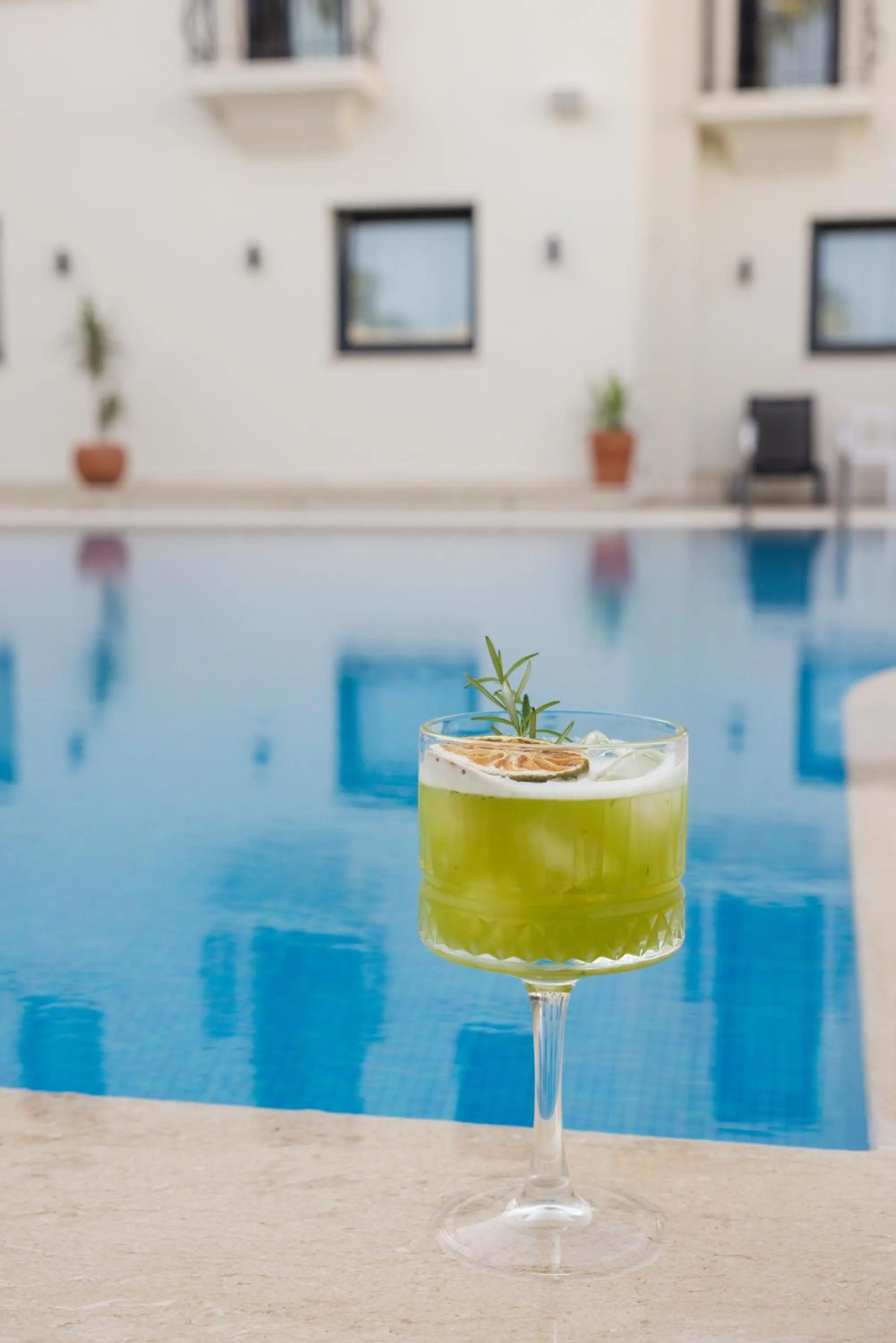 Pool view in Bitez Corner Boutique Hotel