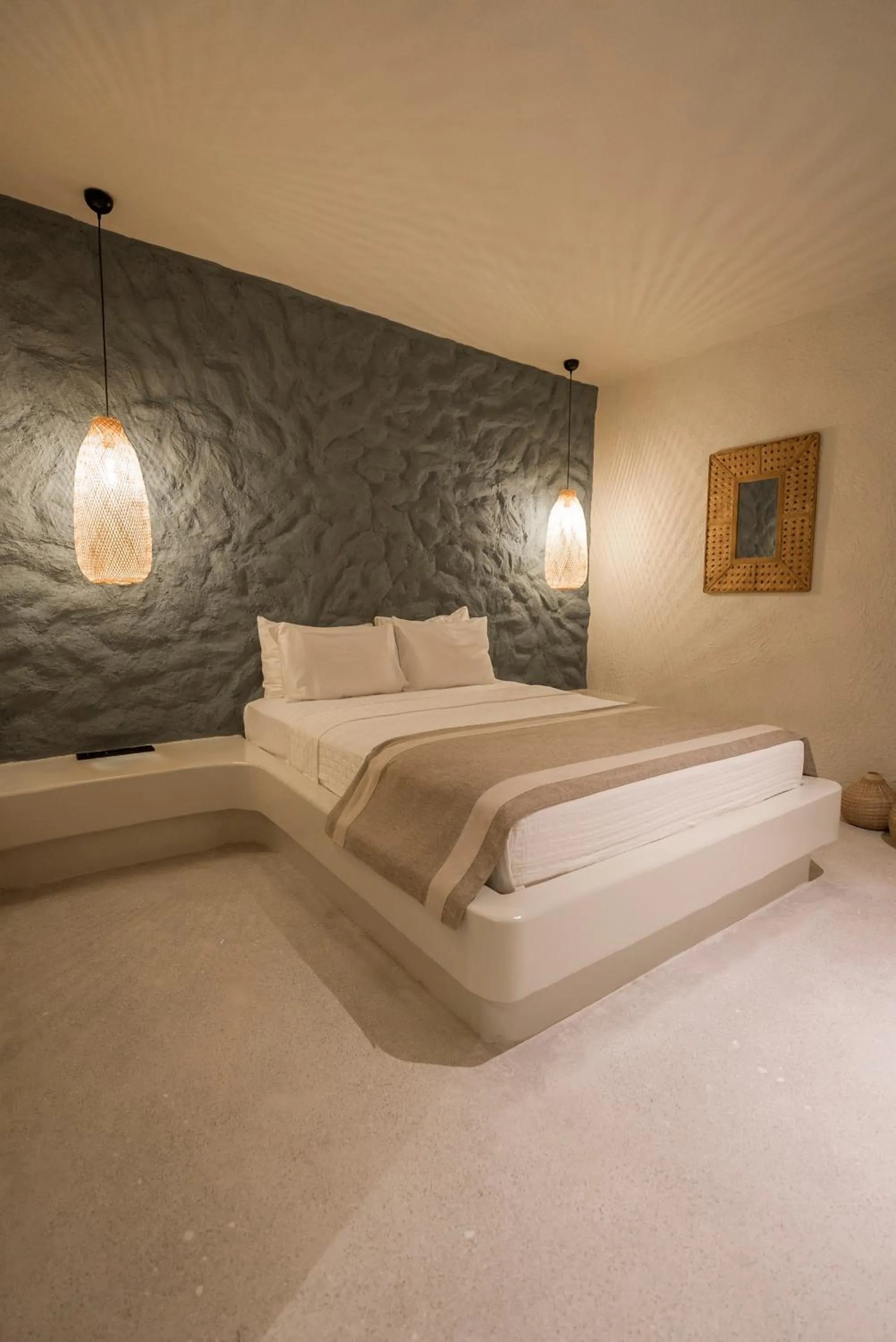 Bed in Bitez Corner Boutique Hotel