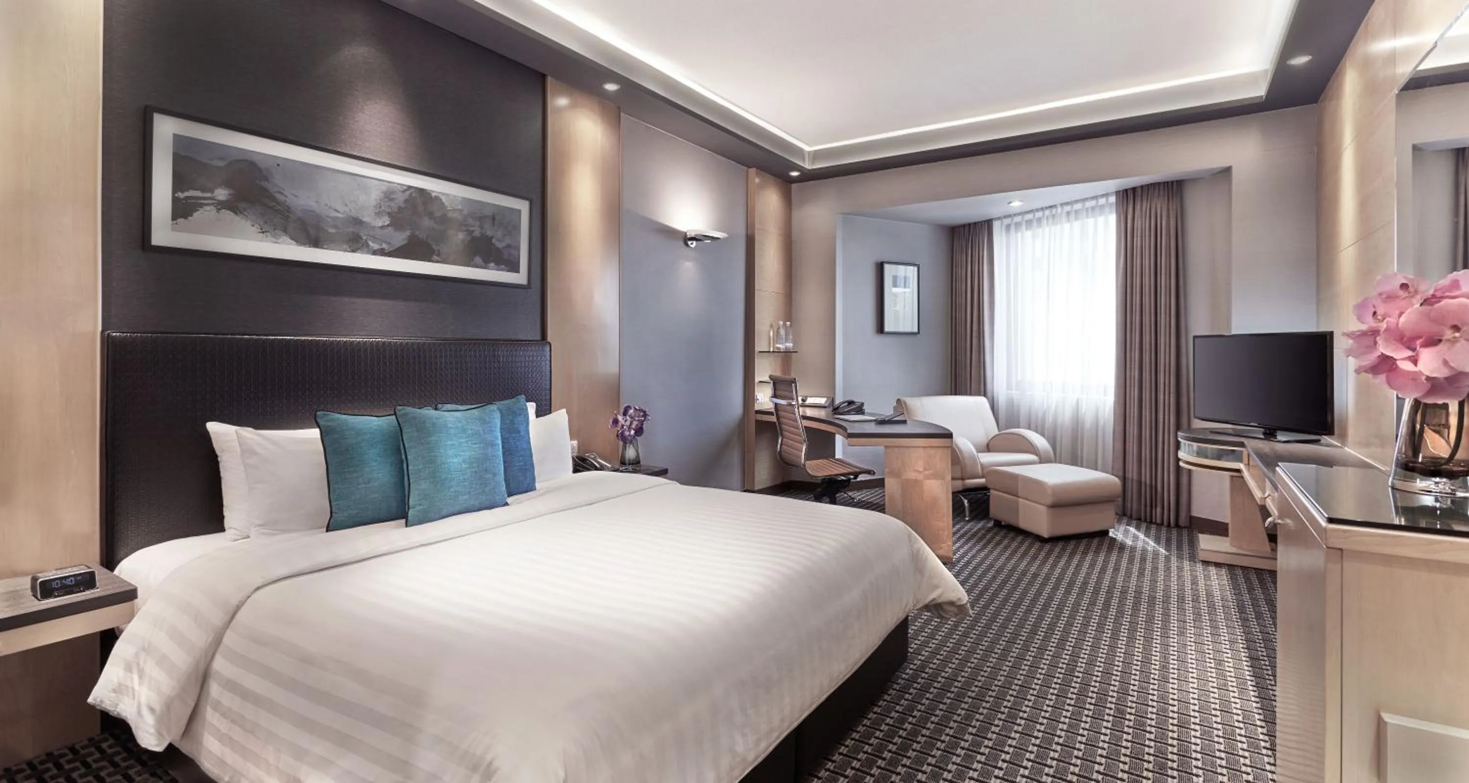 Bedroom, Bed in M Hotel Singapore City Centre