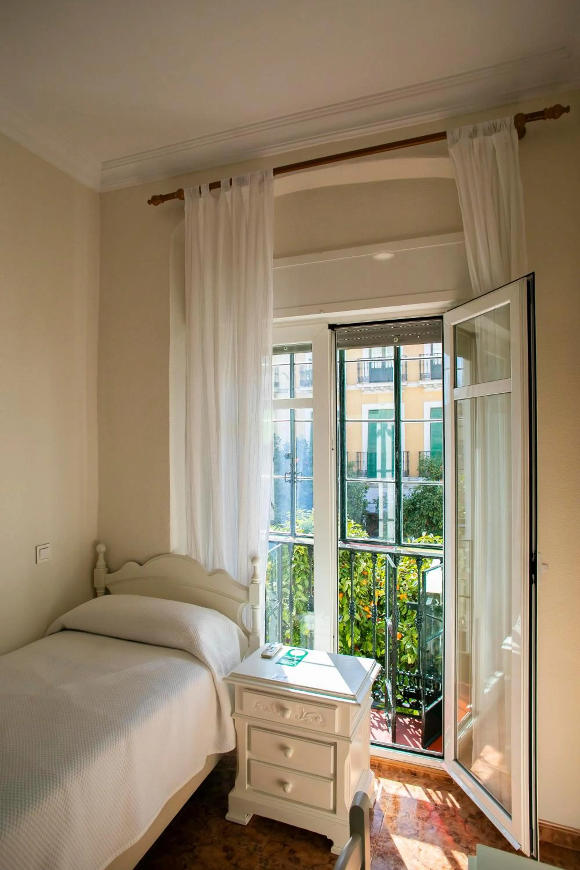 Bed in Pensión Dulces Sueños