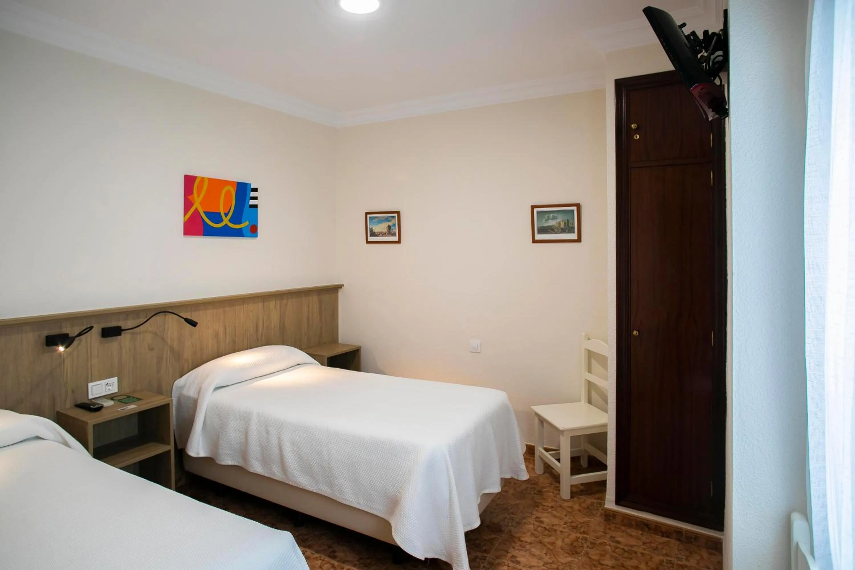 Bed in Pensión Dulces Sueños