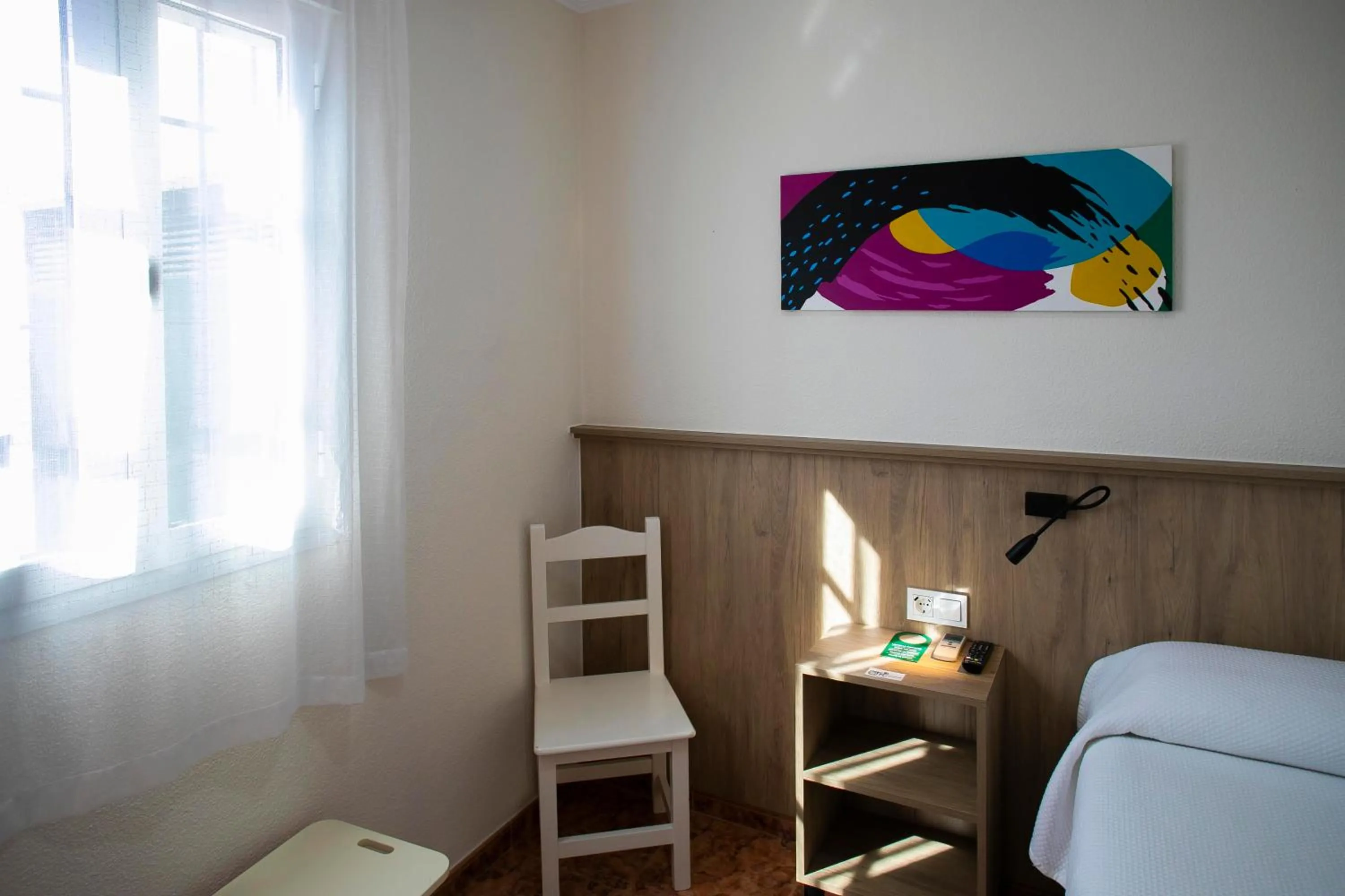 Bed in Pensión Dulces Sueños