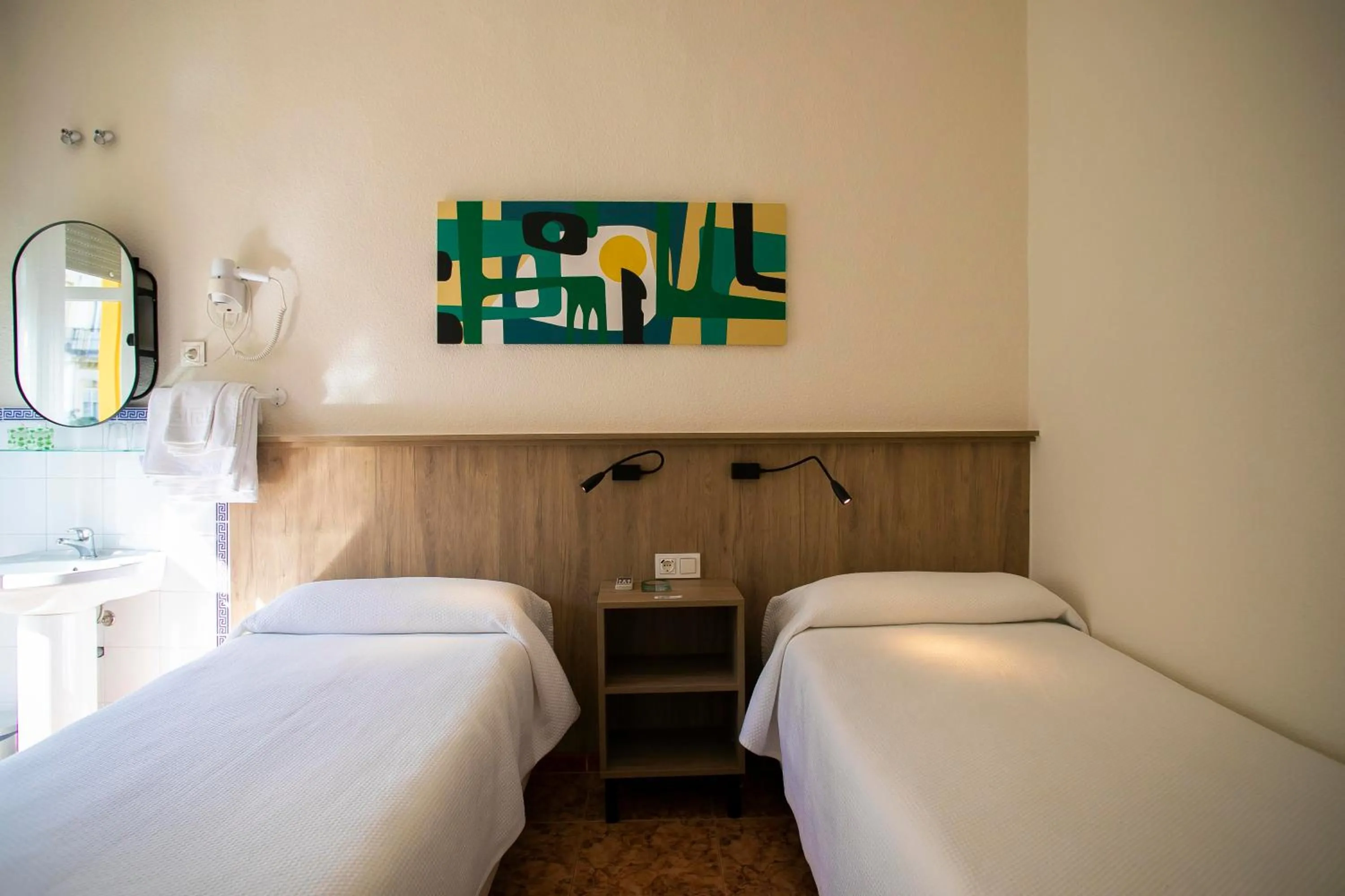 Bed in Pensión Dulces Sueños