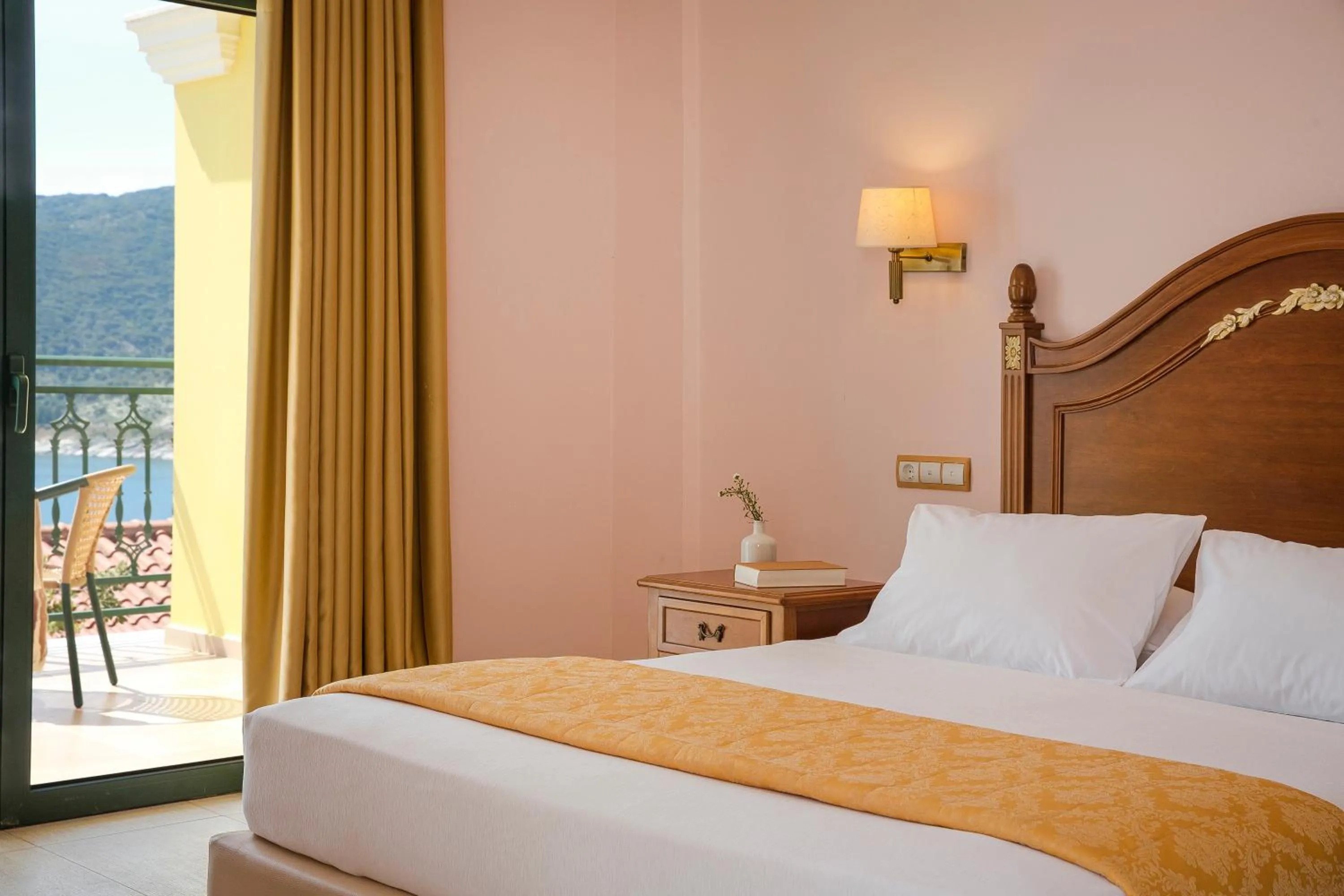 Bed in Kefalonia Bay Palace