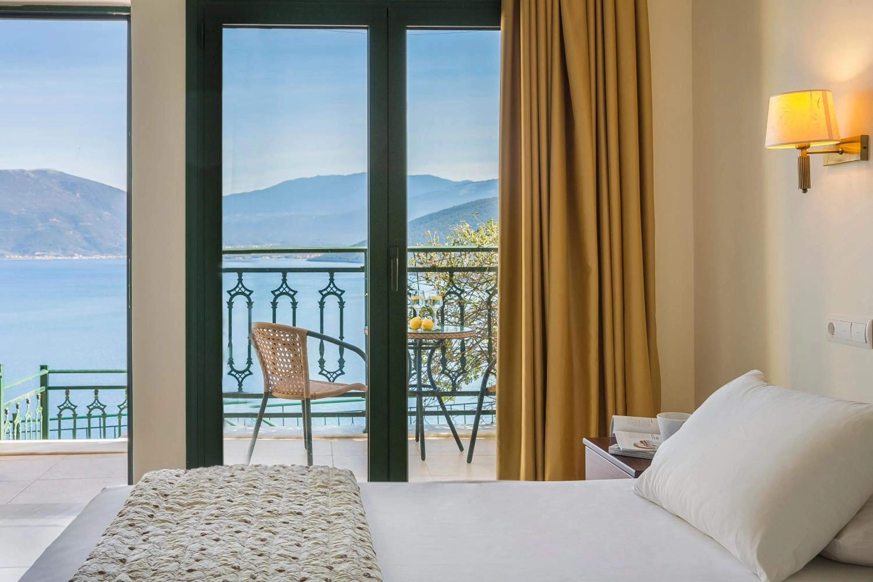 Bed in Kefalonia Bay Palace