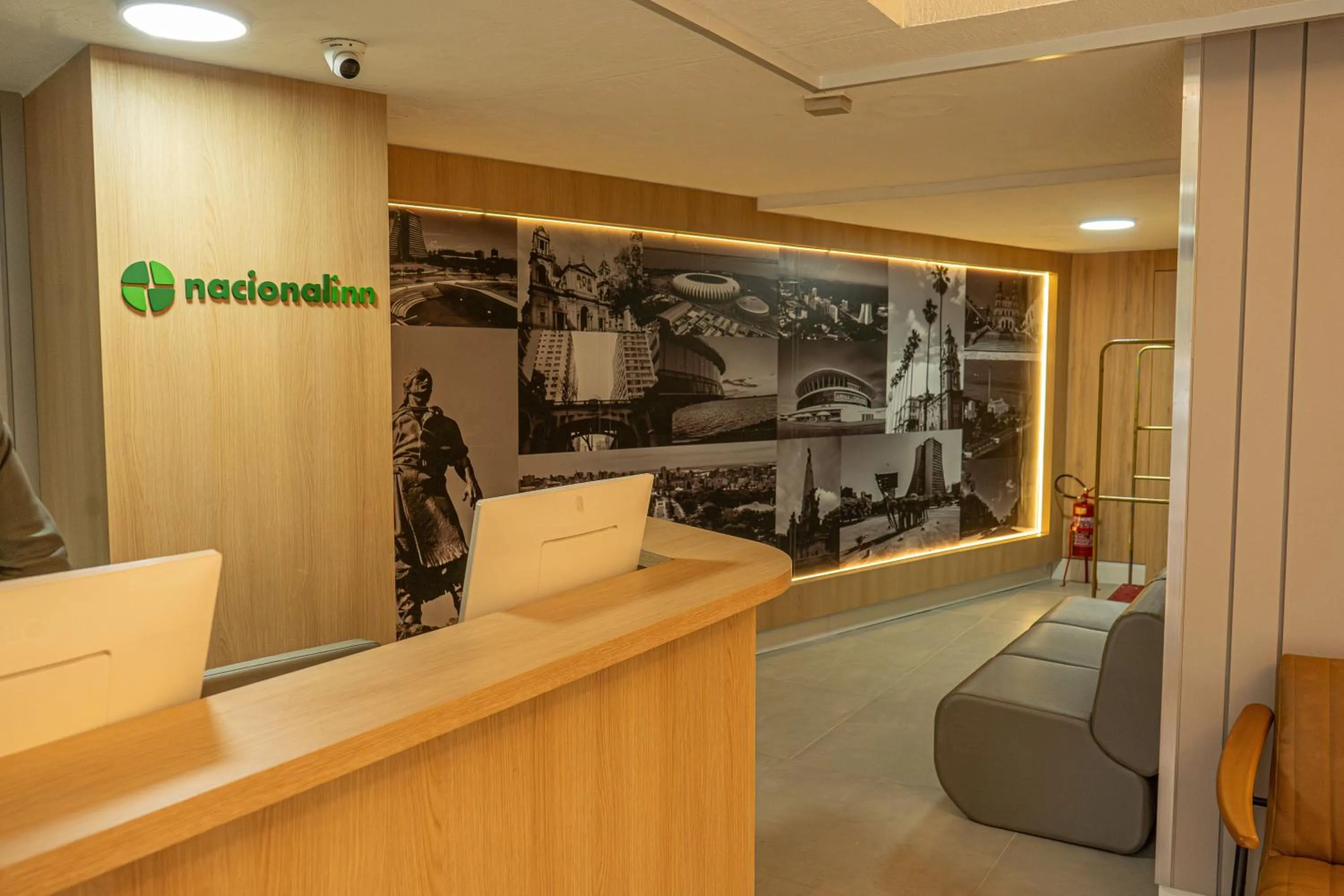 Lobby or reception in Hotel Nacional Inn Porto Alegre - by Nacional Inn - Próximo à Arena do Grêmio, Parque Harmonia e Réveillon na Orla do Guaíba
