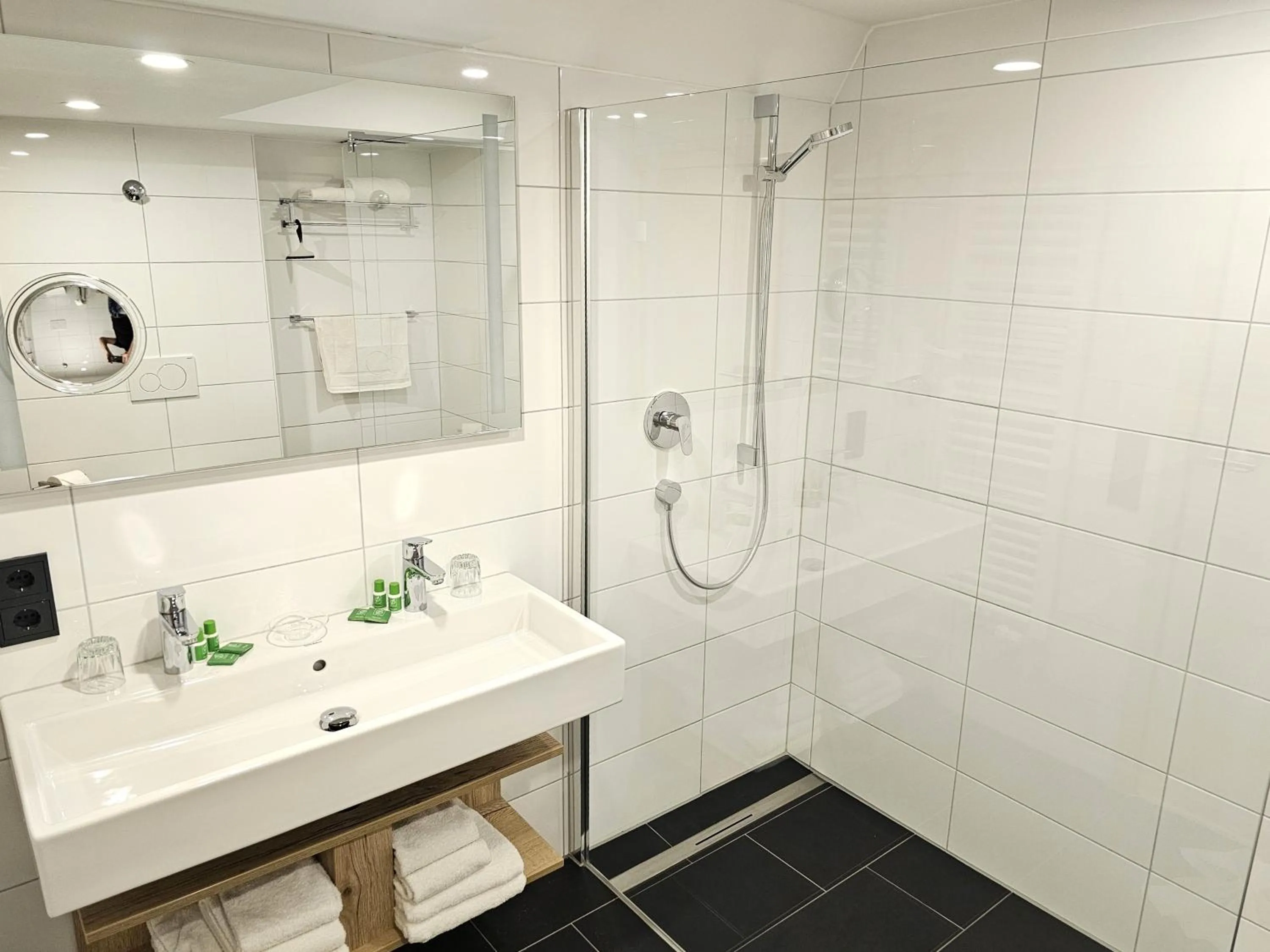 Shower in Naturhotel Café Waldesruhe