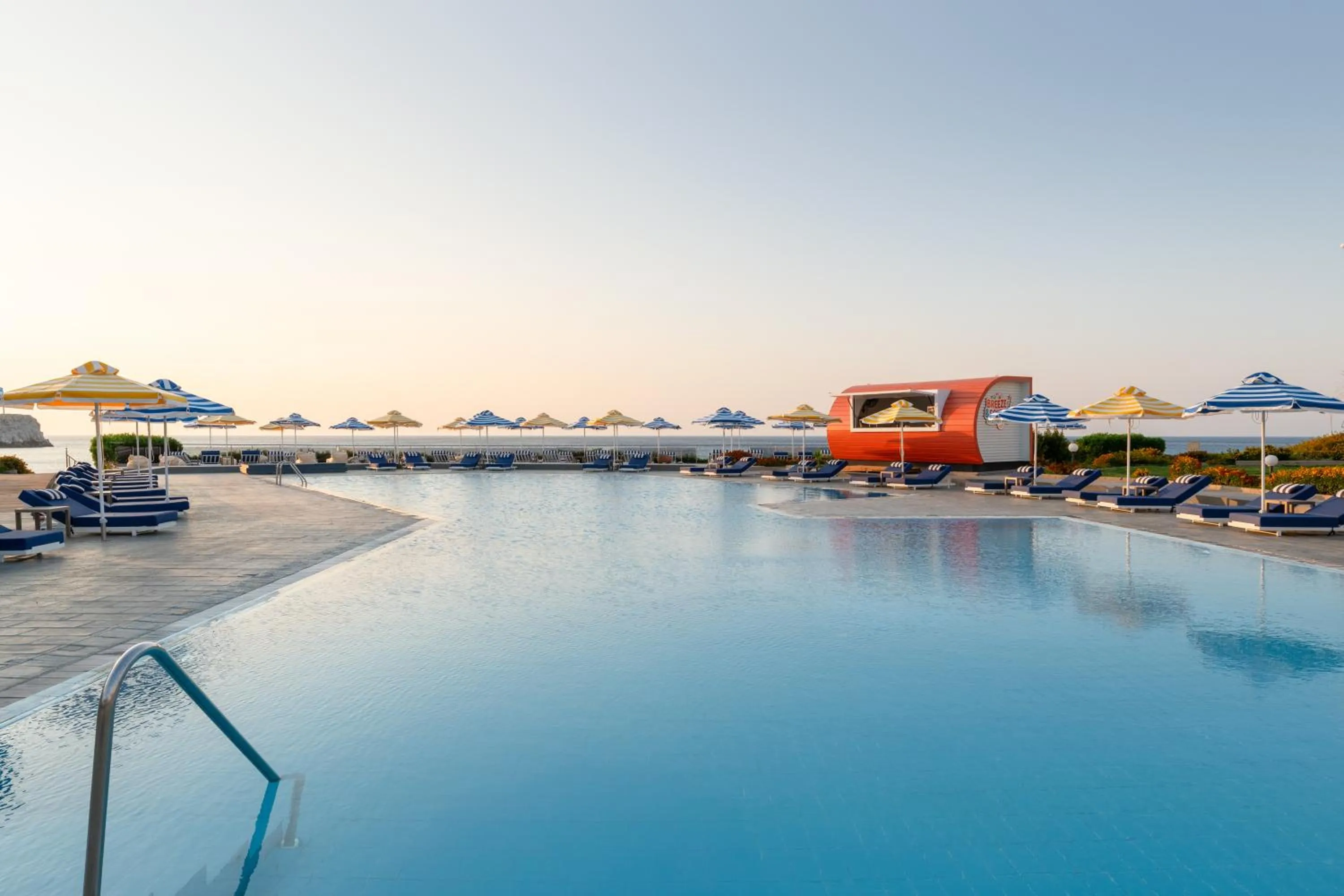 Pool view in Paralos Rodos Lifestyle