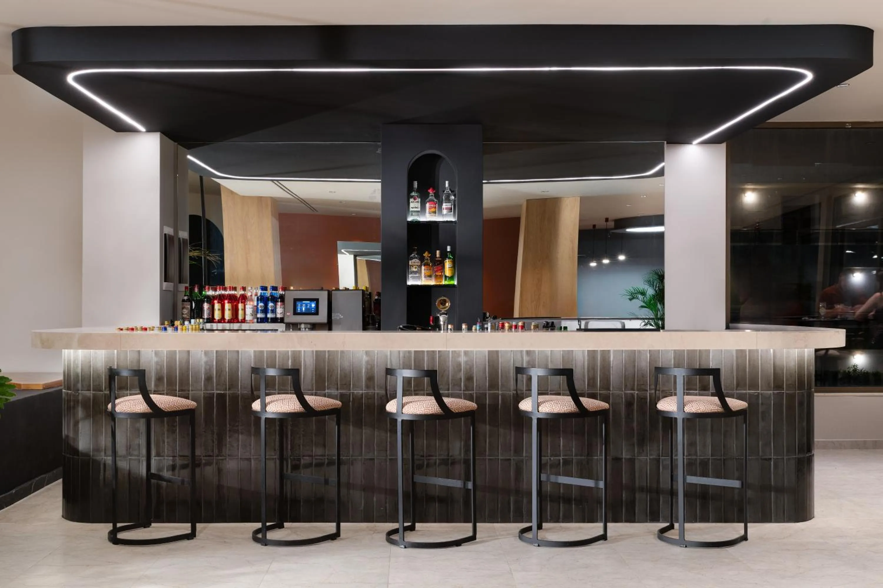 Lounge or bar in Paralos Rodos Lifestyle