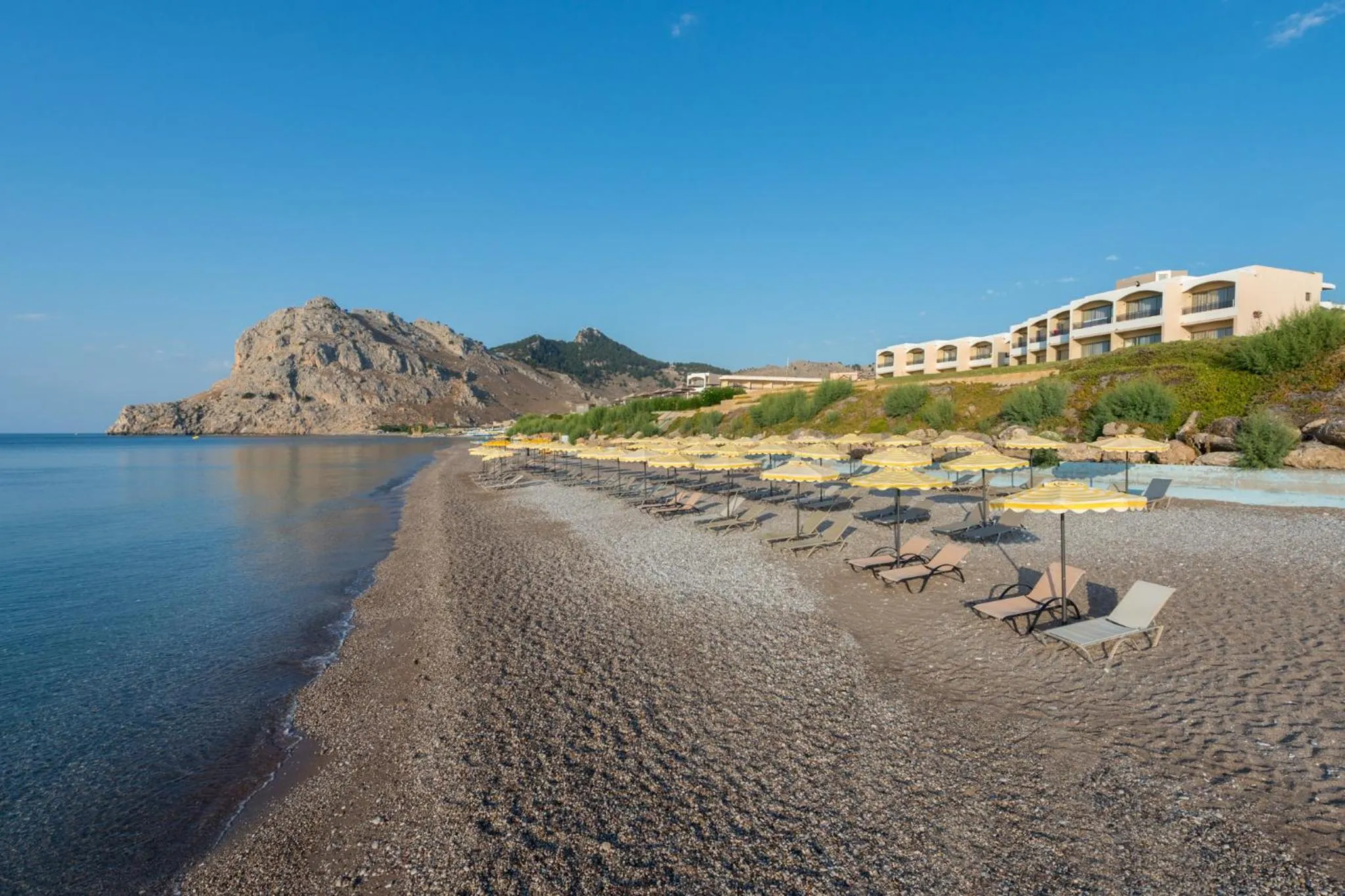 Beach in Paralos Rodos Lifestyle