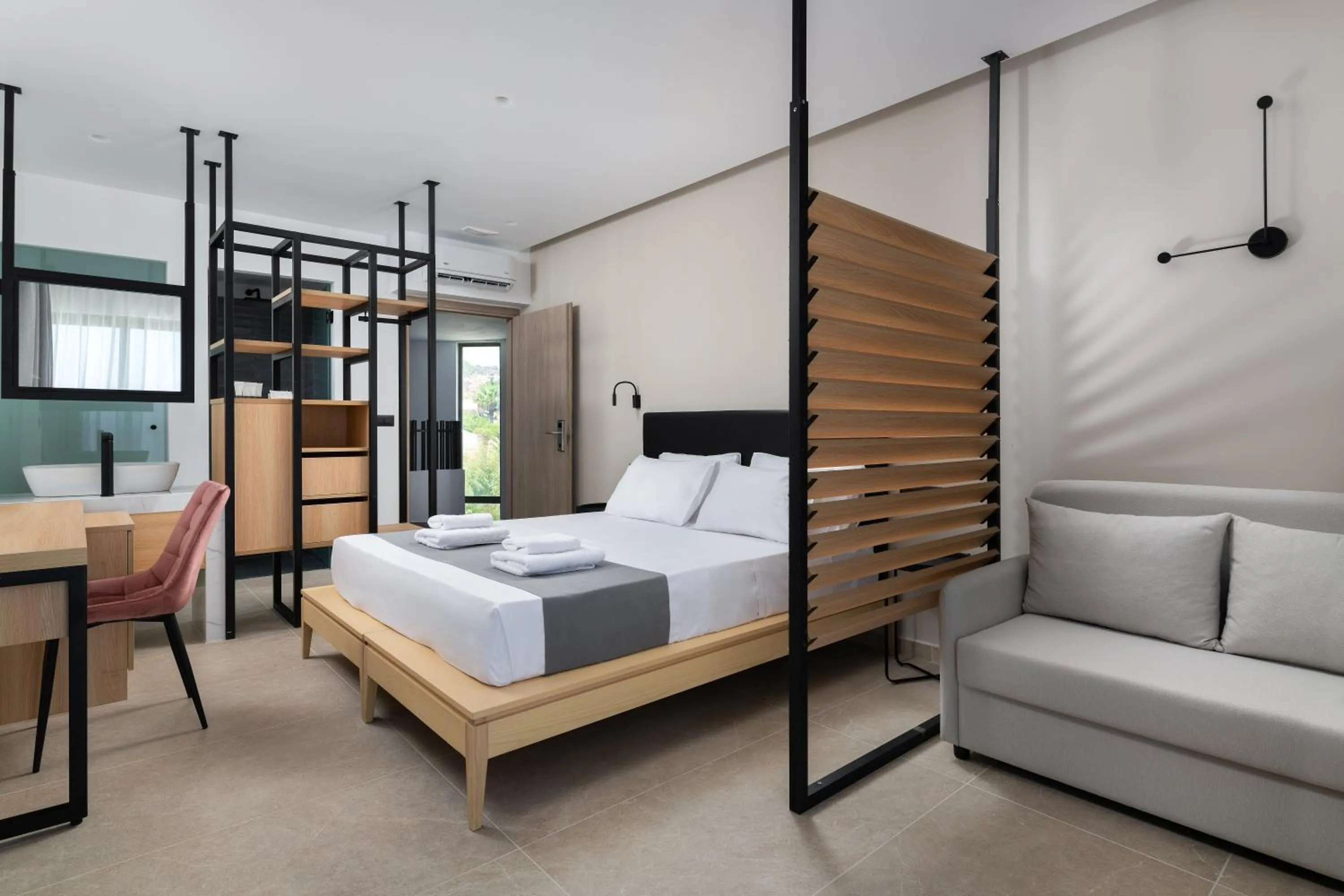 Bedroom, Bed in Paralos Rodos Lifestyle