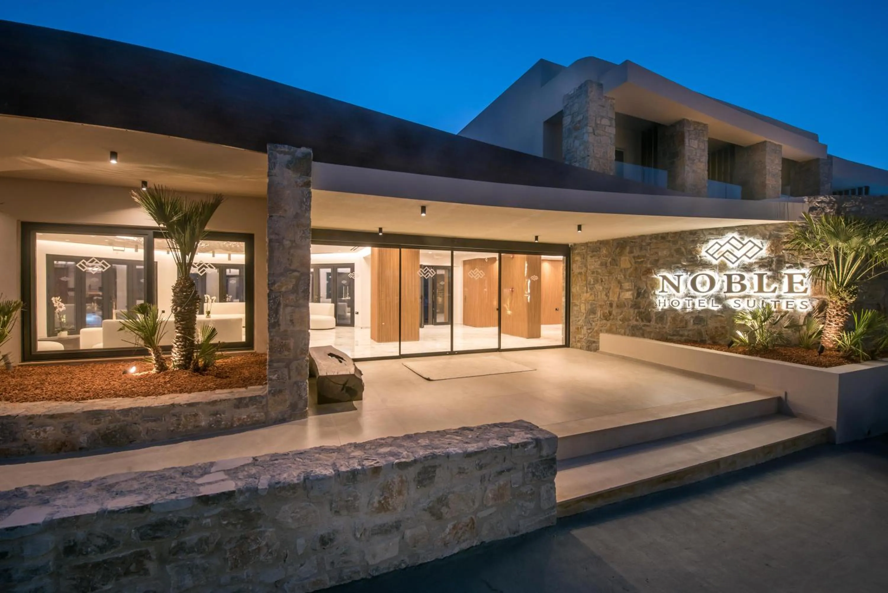 Lobby or reception in Noble Hotel & Suites - Adults Only