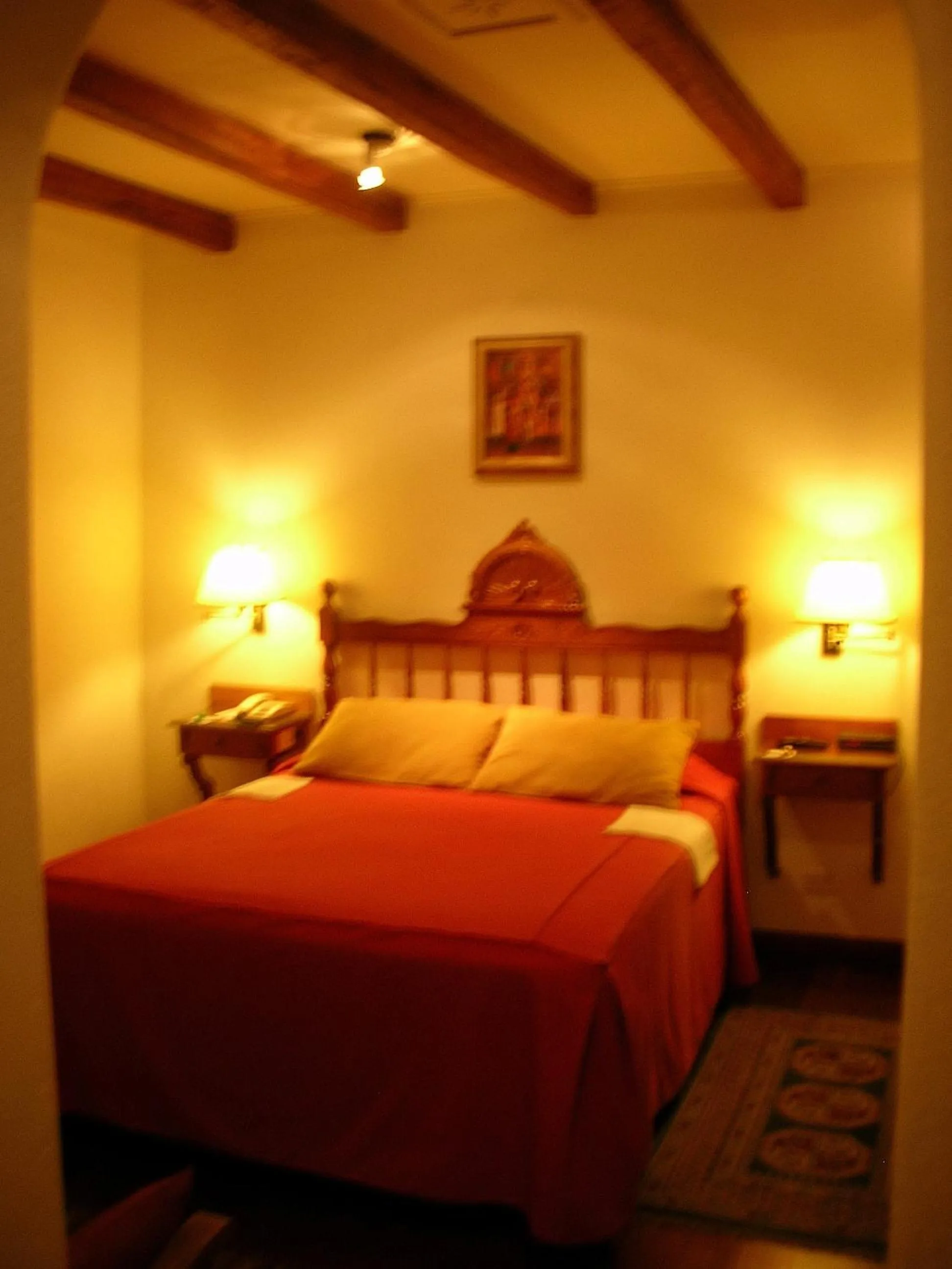 Bedroom, Bed in Hotel El Relicario Del Carmen
