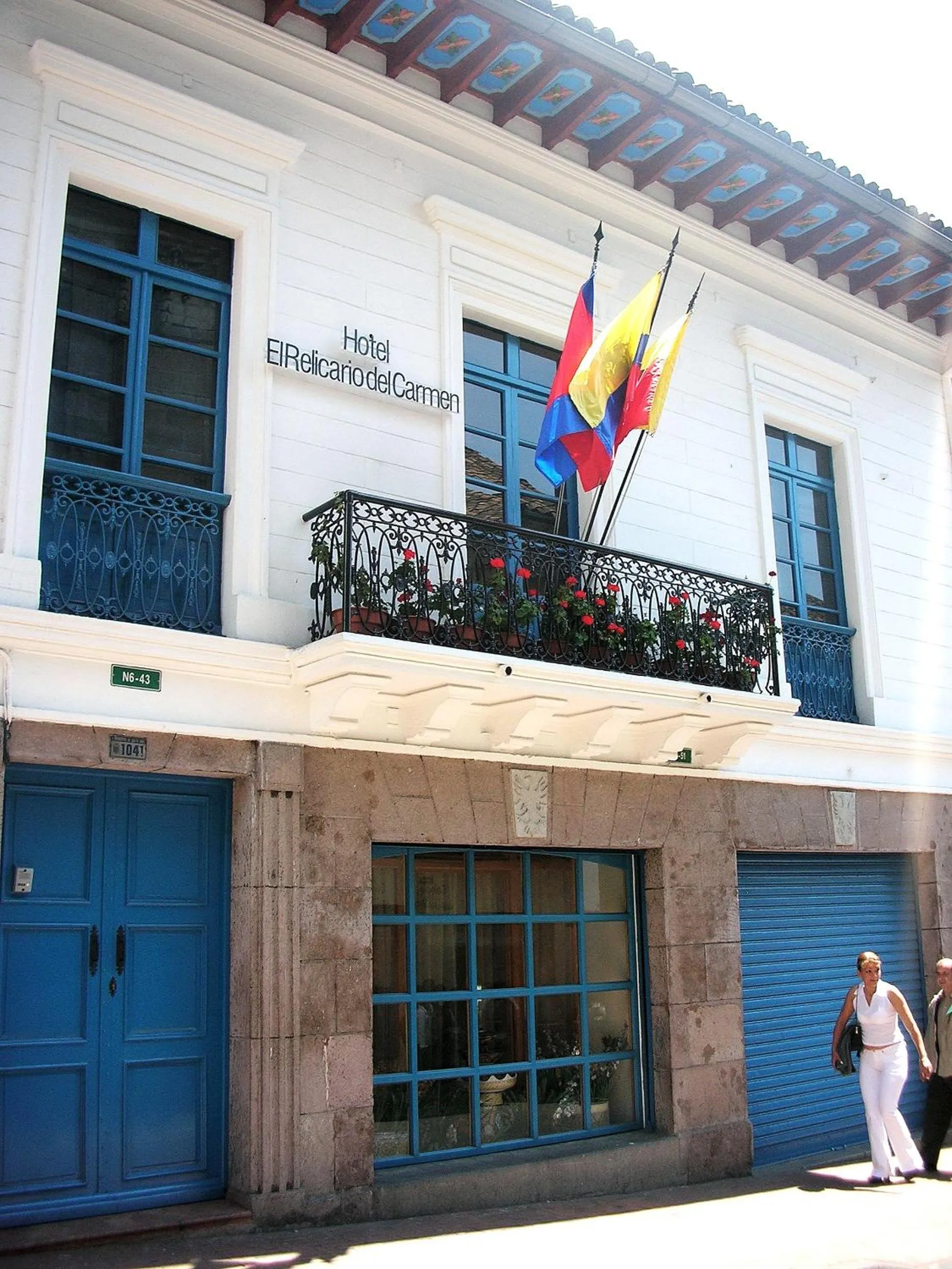 Facade/entrance in Hotel El Relicario Del Carmen