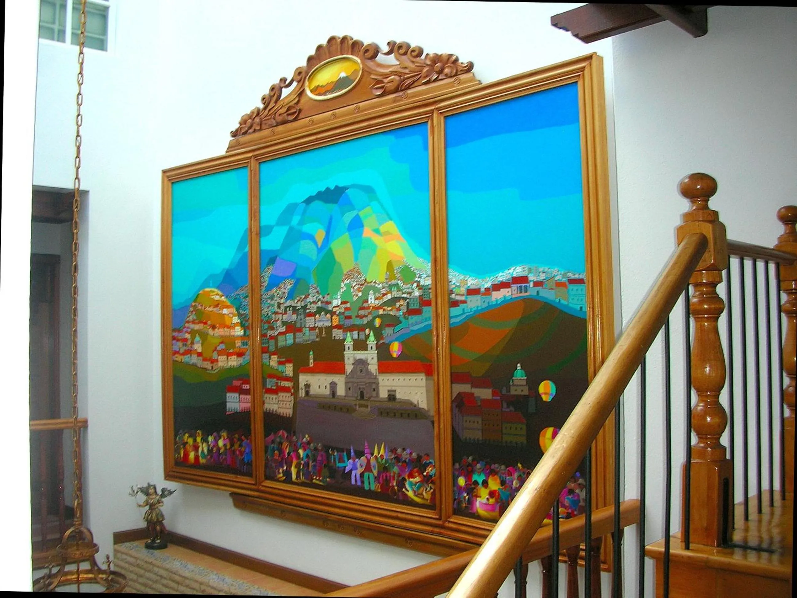 Decorative detail in Hotel El Relicario Del Carmen