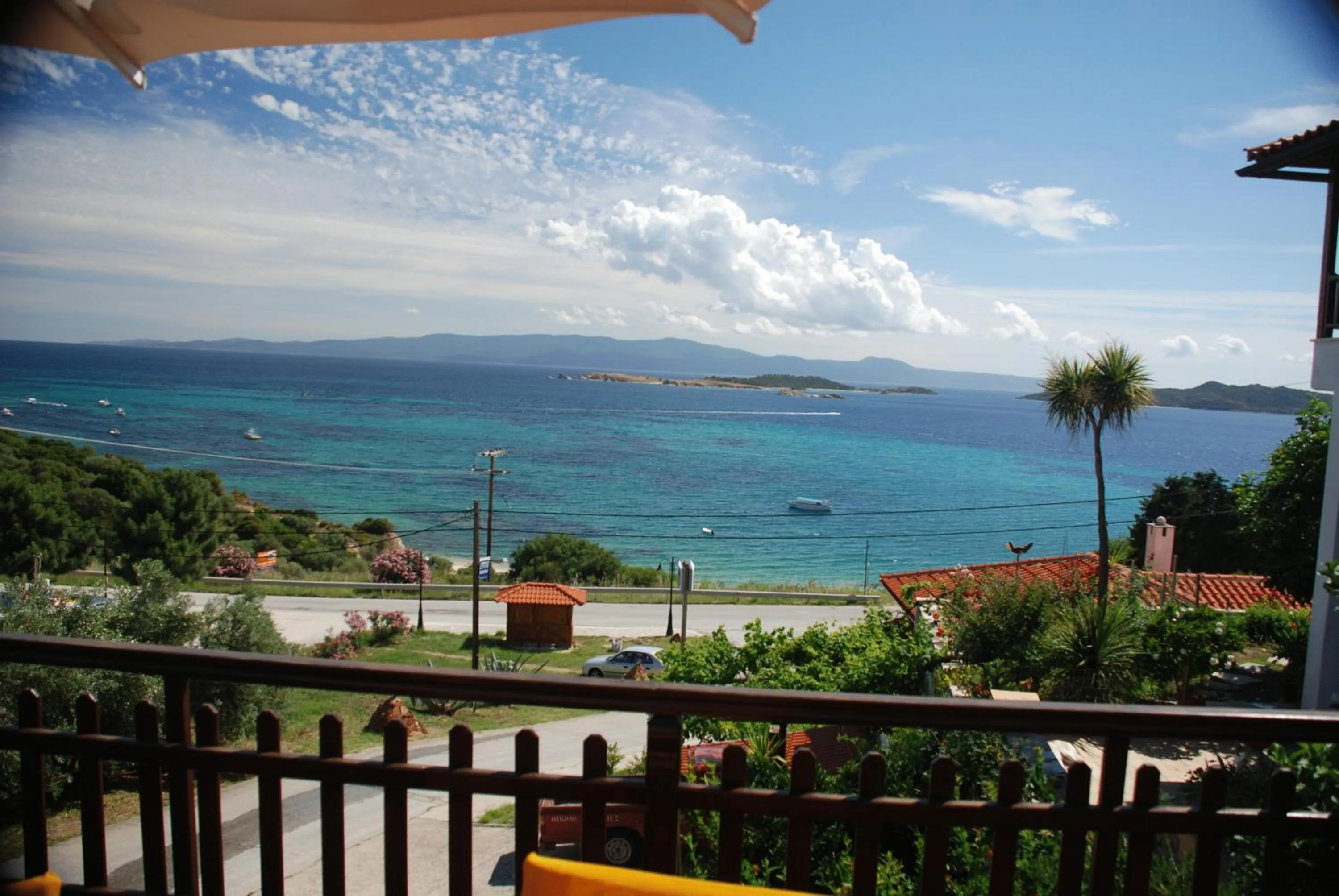 Patio in Hotel Filoxenia