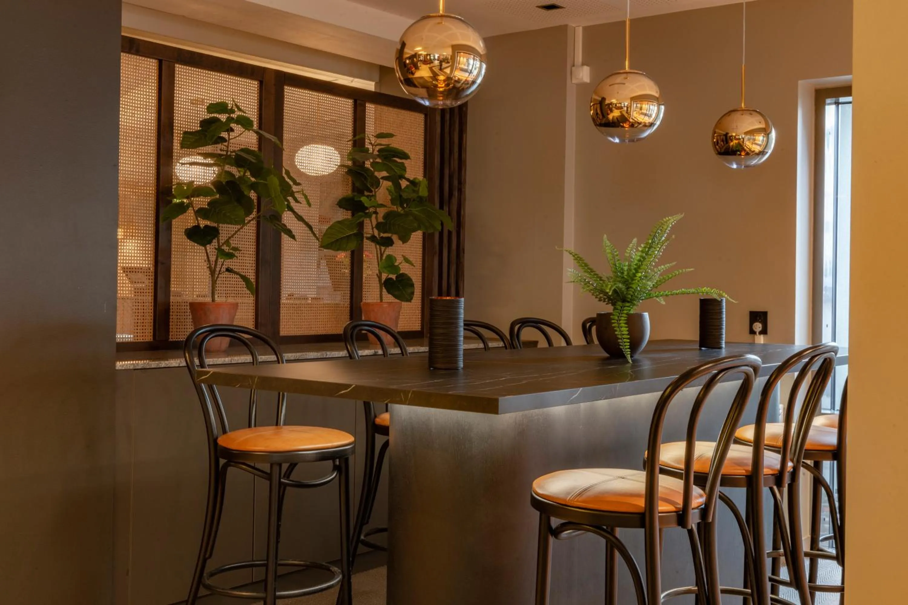 Lobby or reception in Scandic Meyergården