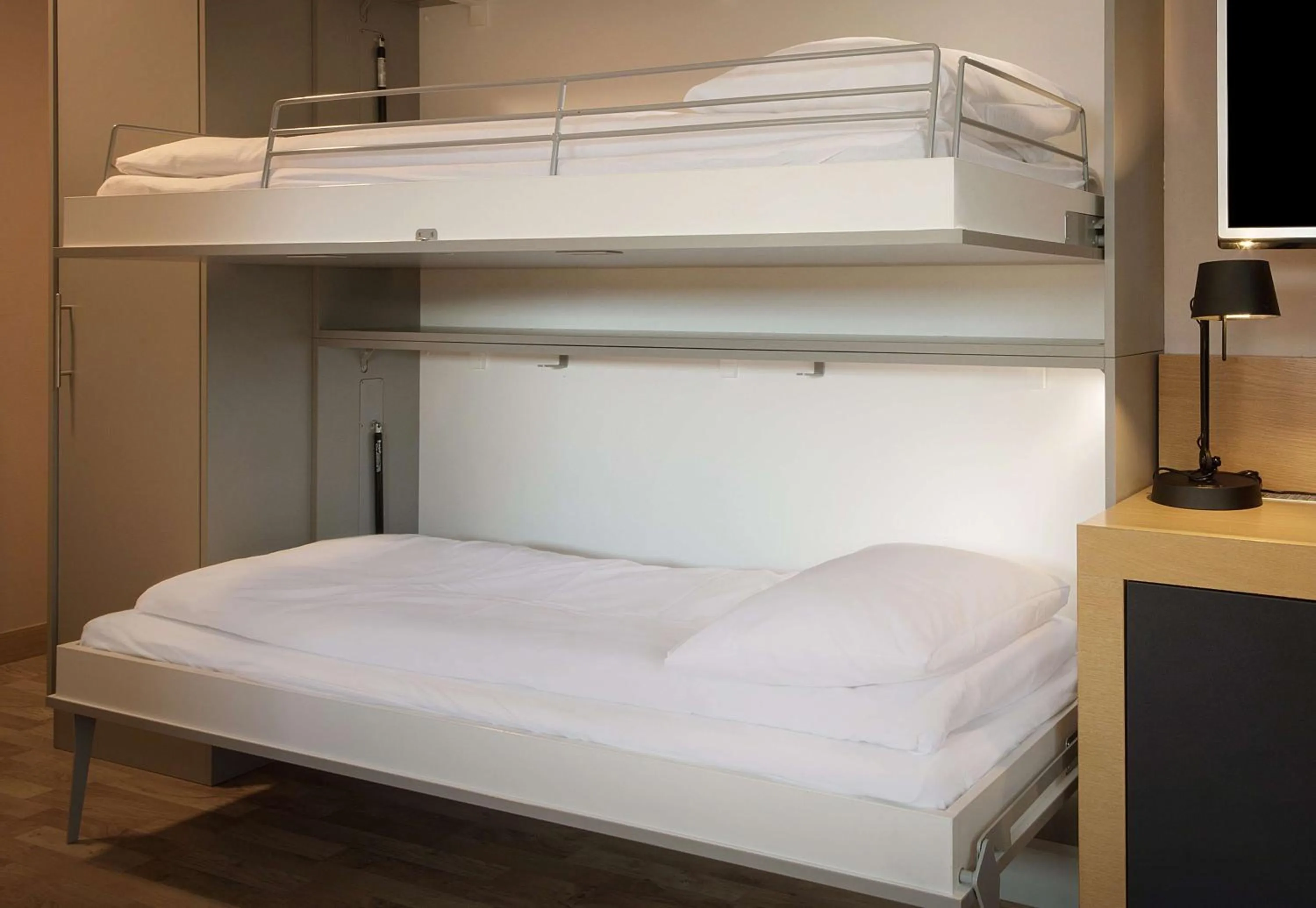 Photo of the whole room, Bed in Scandic Meyergården