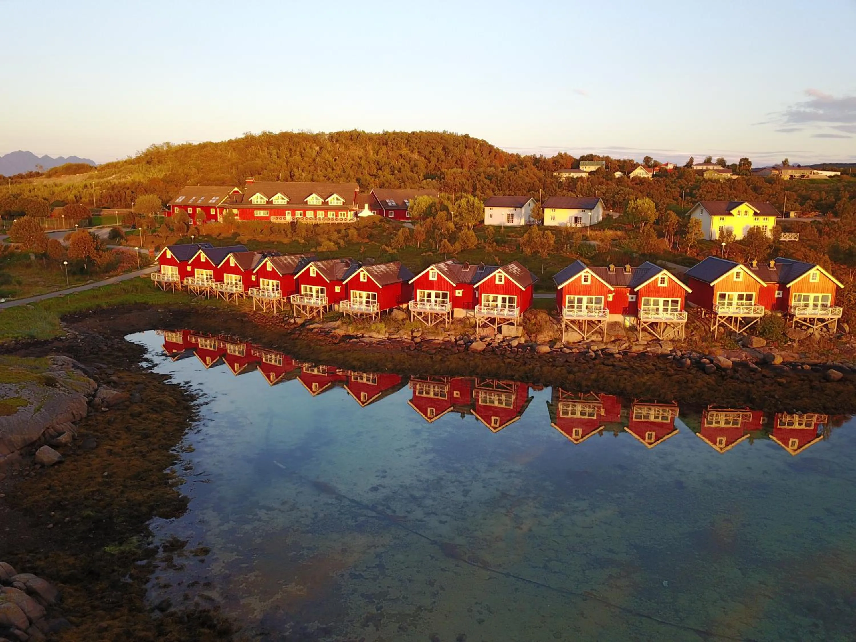 Property building in Vesterålen Resort & Kysthotell