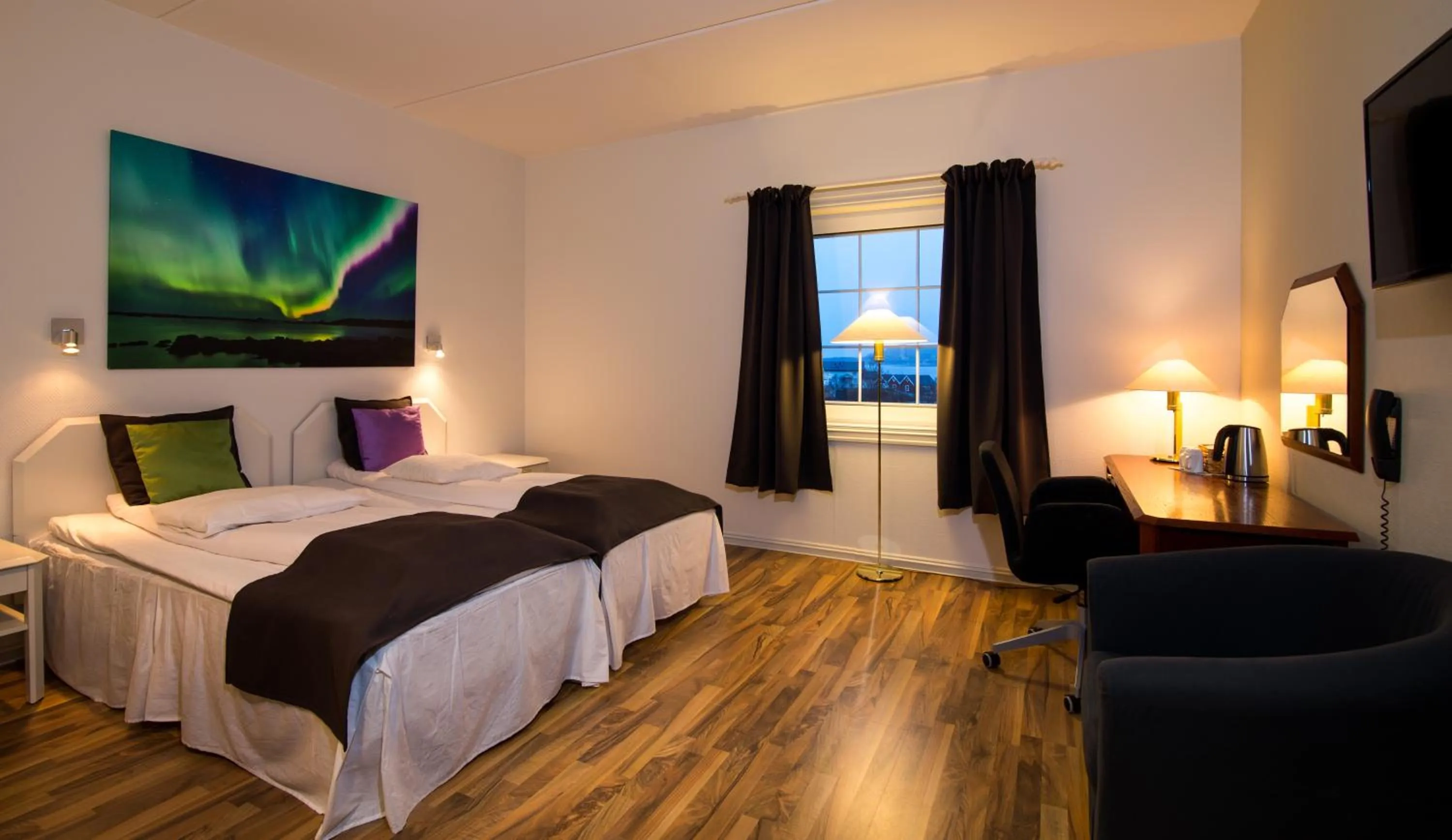 Photo of the whole room, Bed in Vesterålen Resort & Kysthotell
