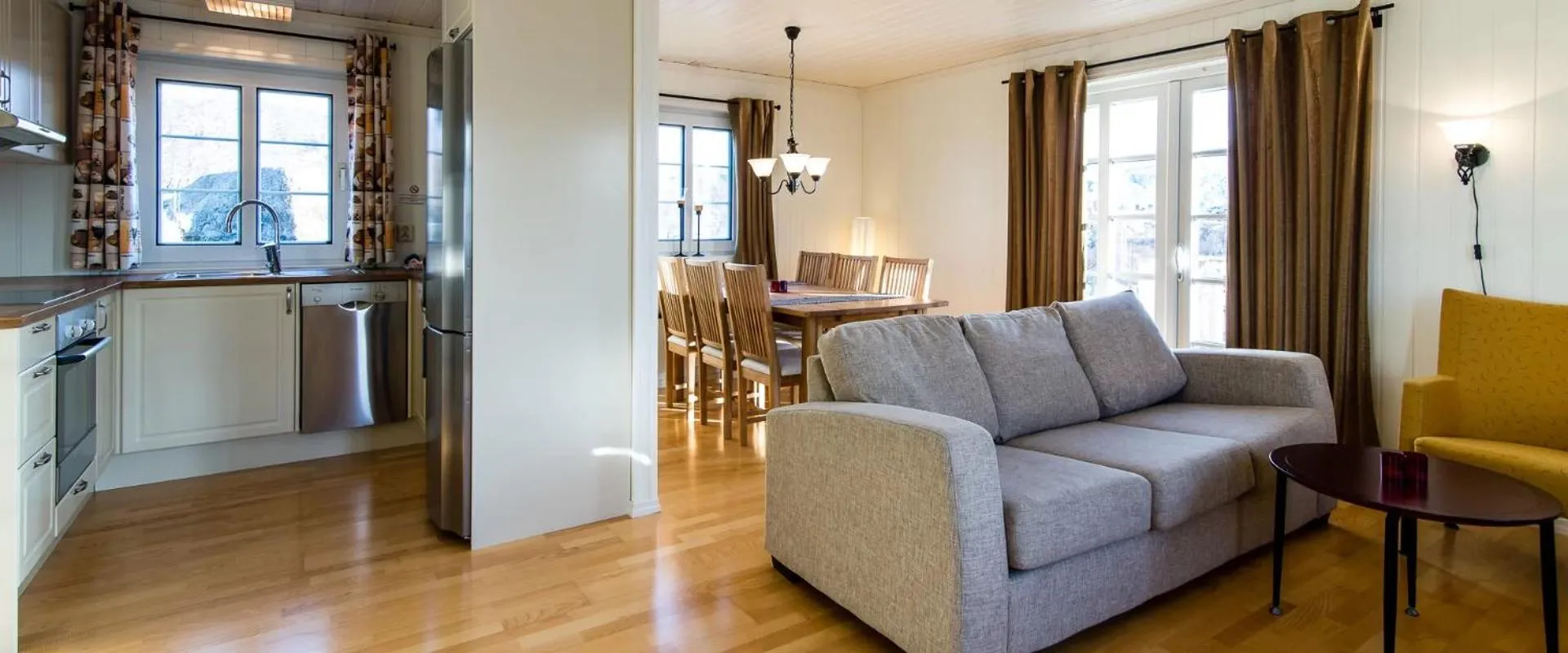 Living room in Vesterålen Resort & Kysthotell