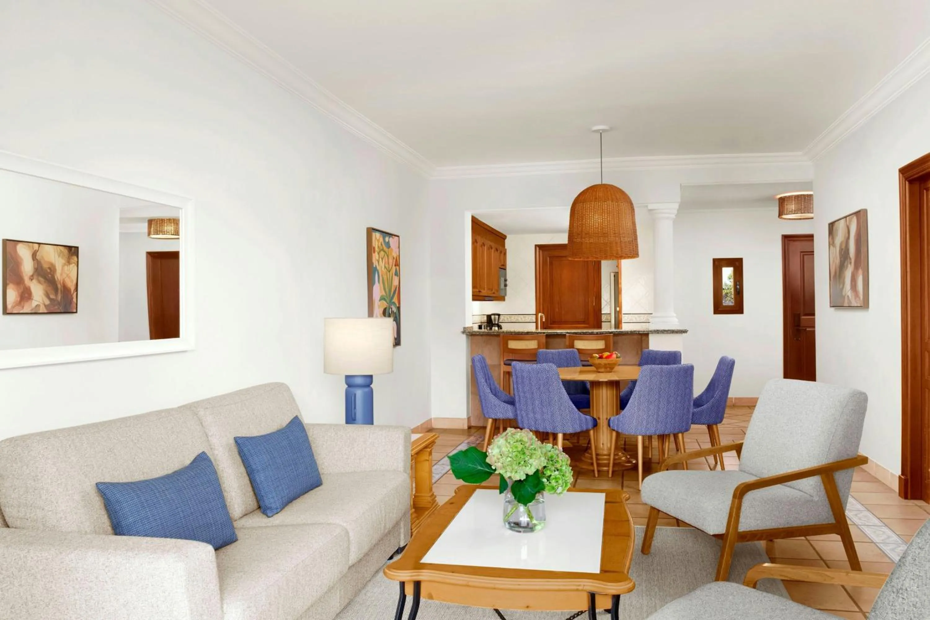 Living room in Marriott’s Club Son Antem