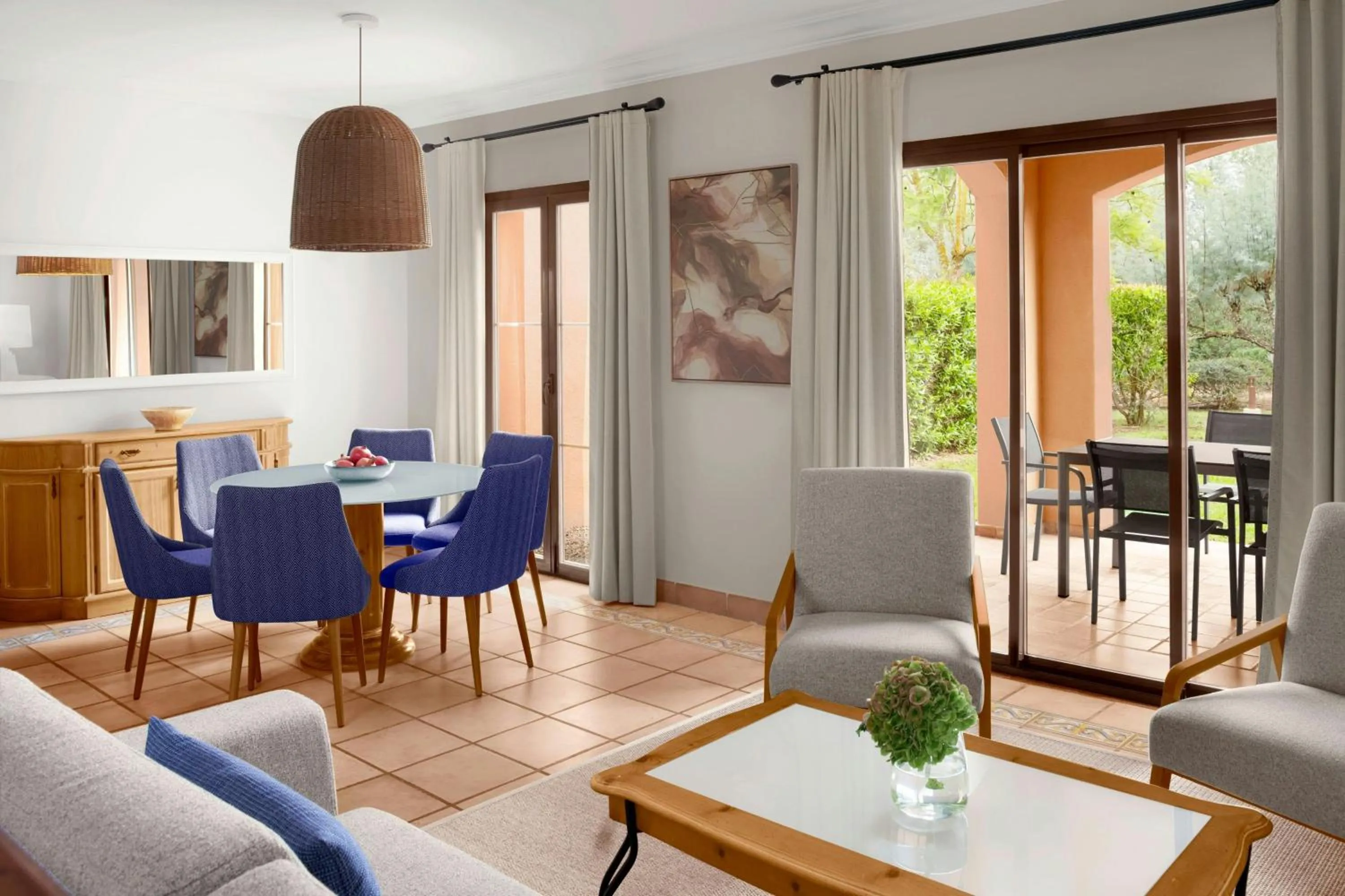 Living room in Marriott’s Club Son Antem