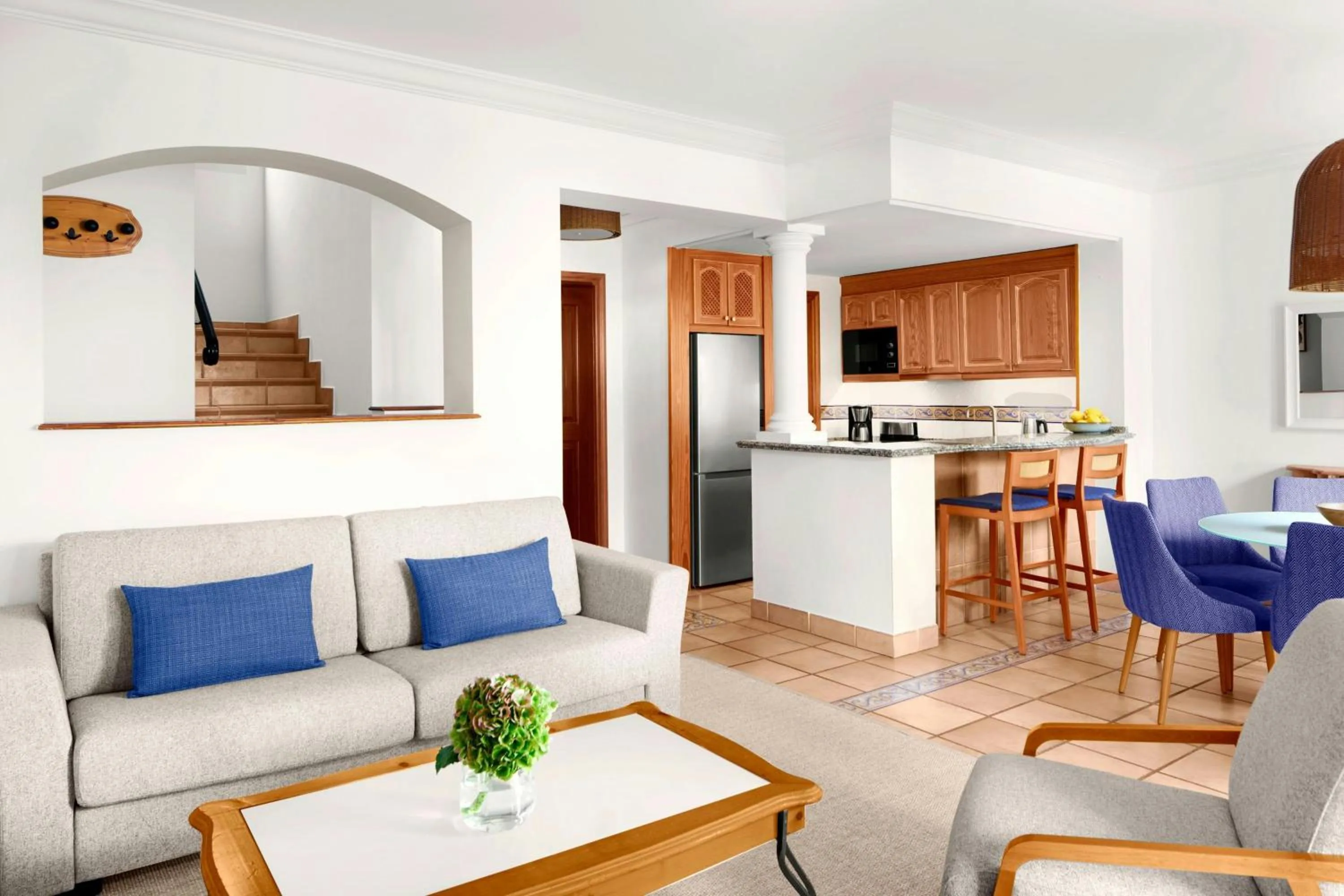 Living room in Marriott’s Club Son Antem