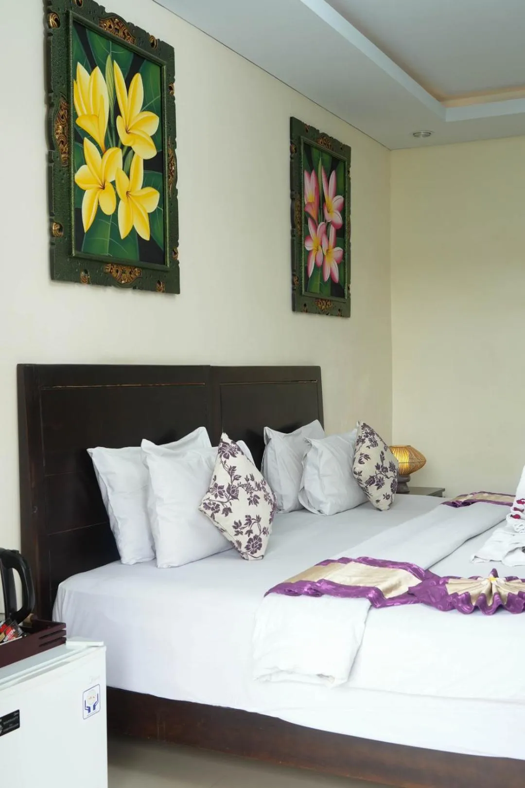 Bed in Hotel Arsa Santhi Nusa Penida