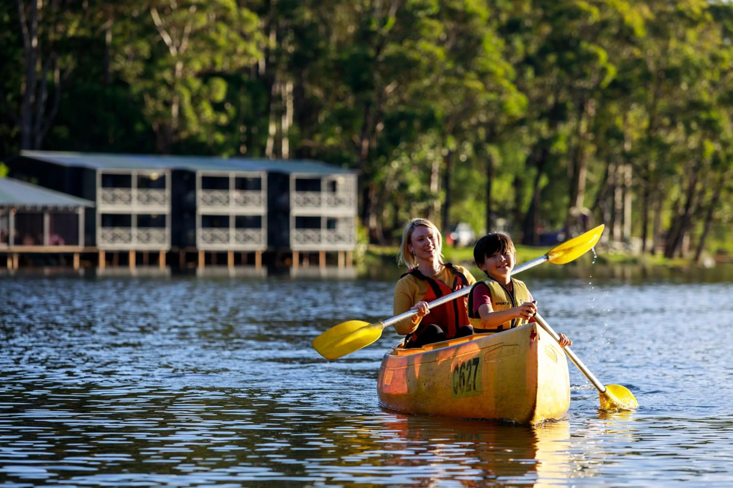 Lake view in RAC Karri Valley Resort