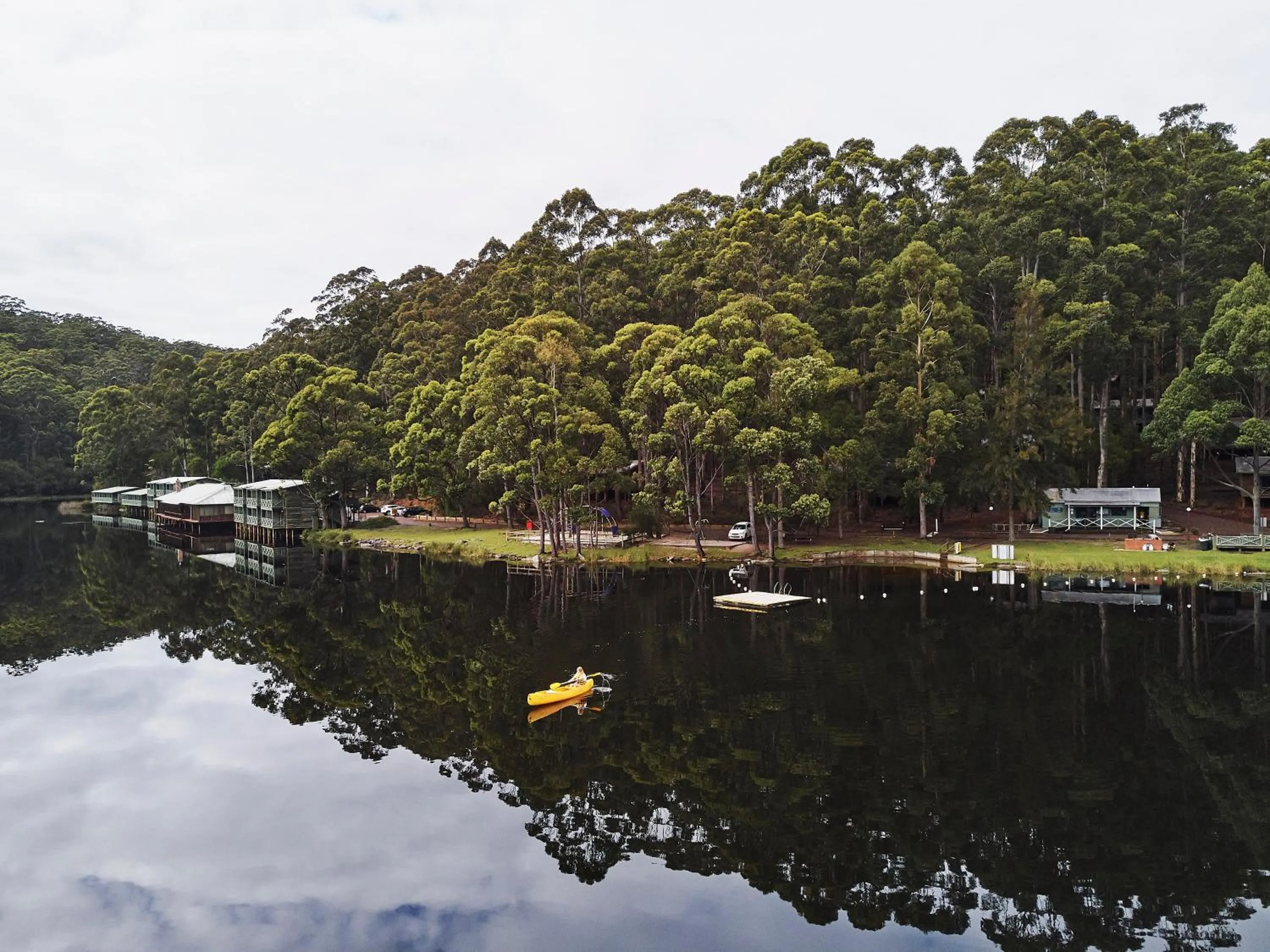 Lake view in RAC Karri Valley Resort