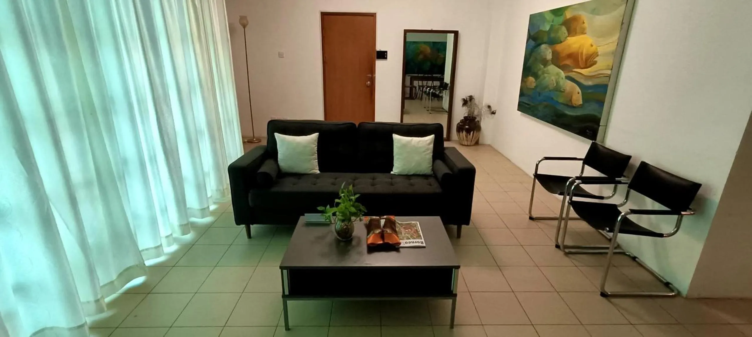 Living room in Wesberly Apartments