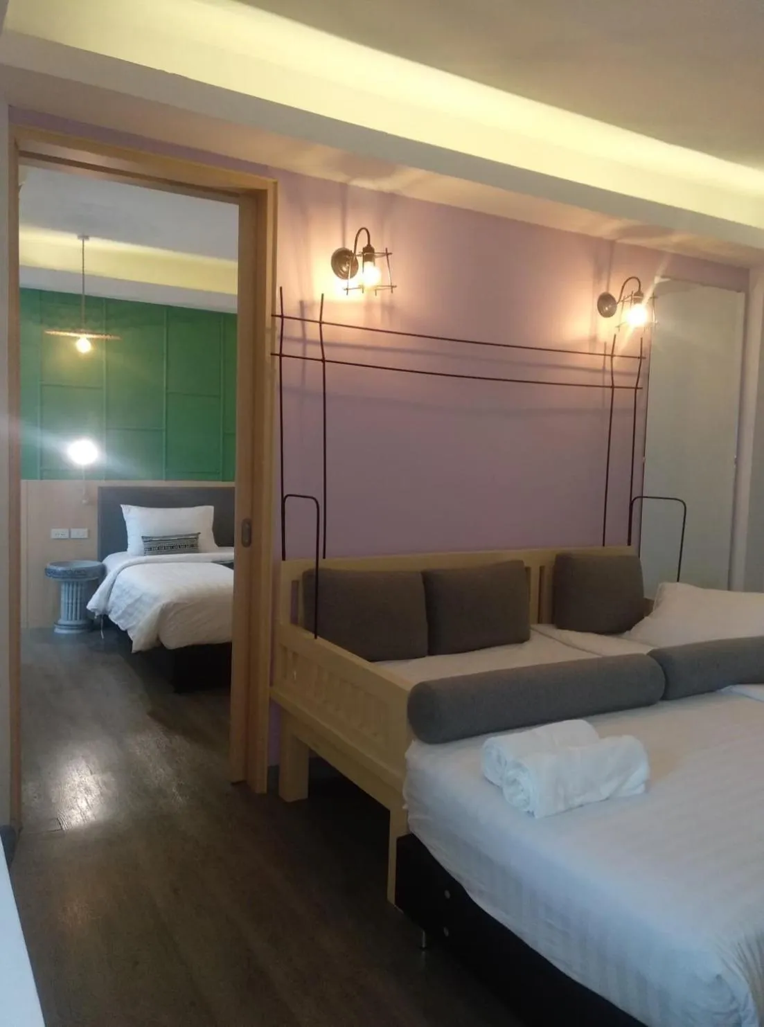 Bed in Luck Thai Hotel