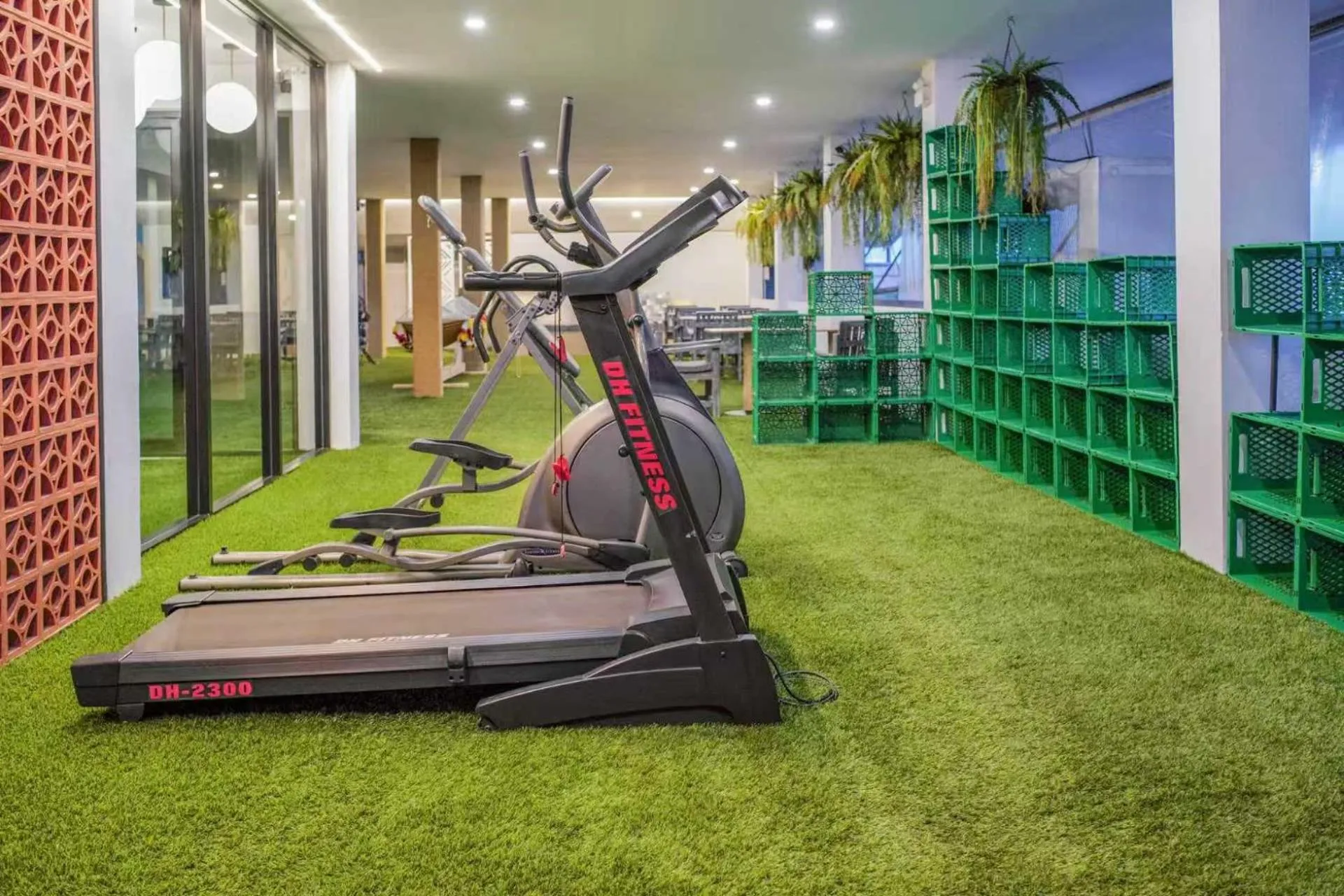 Seating area in Luck Thai Hotel