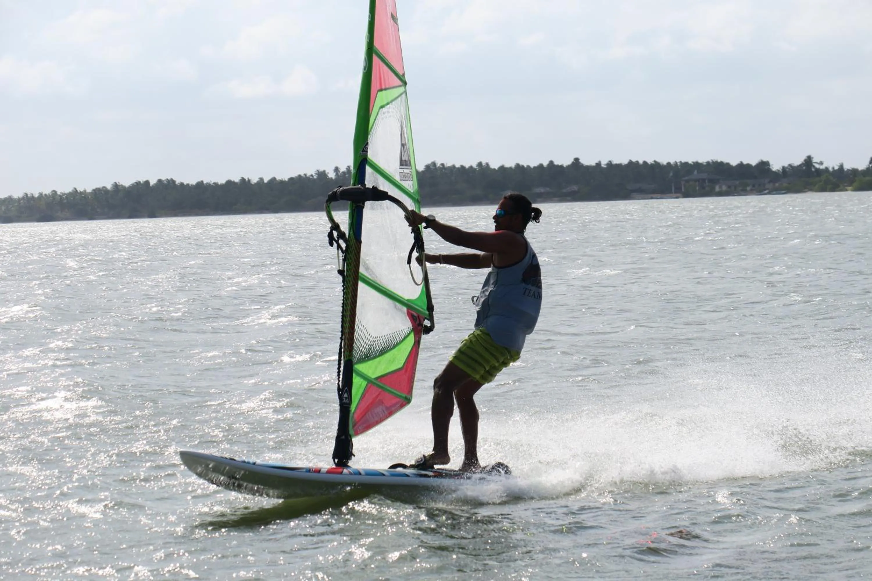 Windsurfing in De Silva Palm Resort