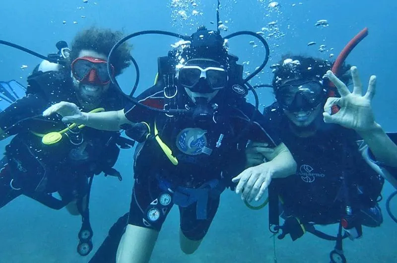 Diving in De Silva Palm Resort