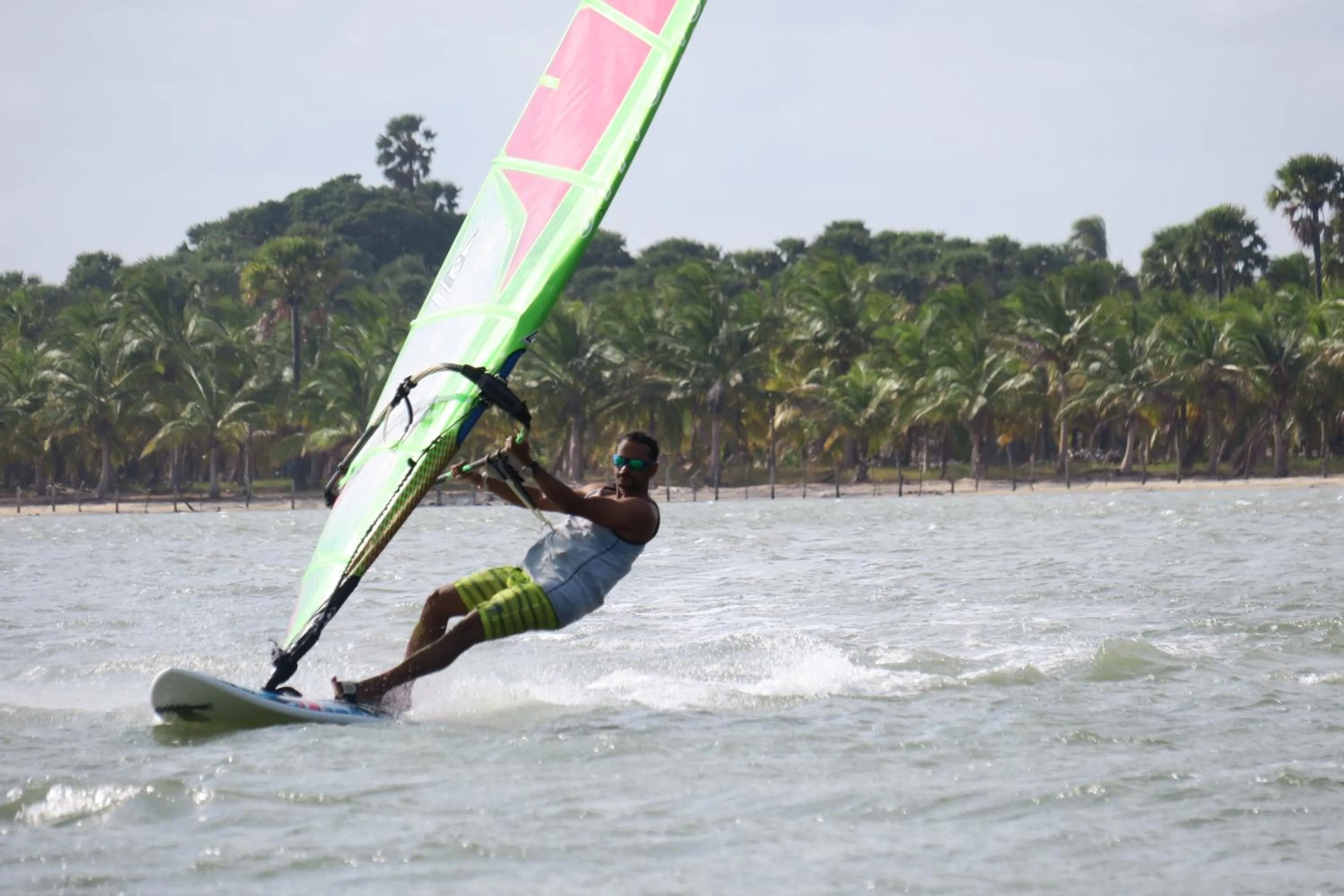 Windsurfing in De Silva Palm Resort