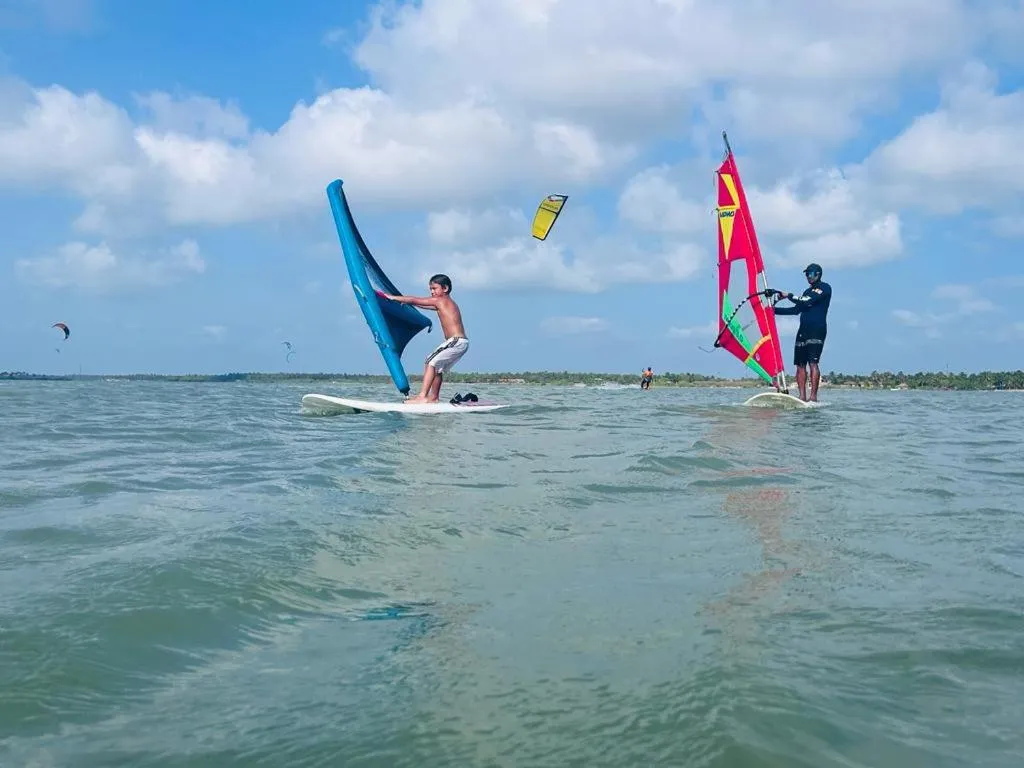 Windsurfing in De Silva Palm Resort