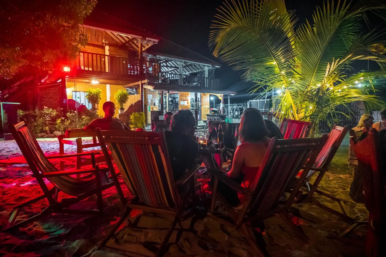 Lounge or bar in De Silva Palm Resort