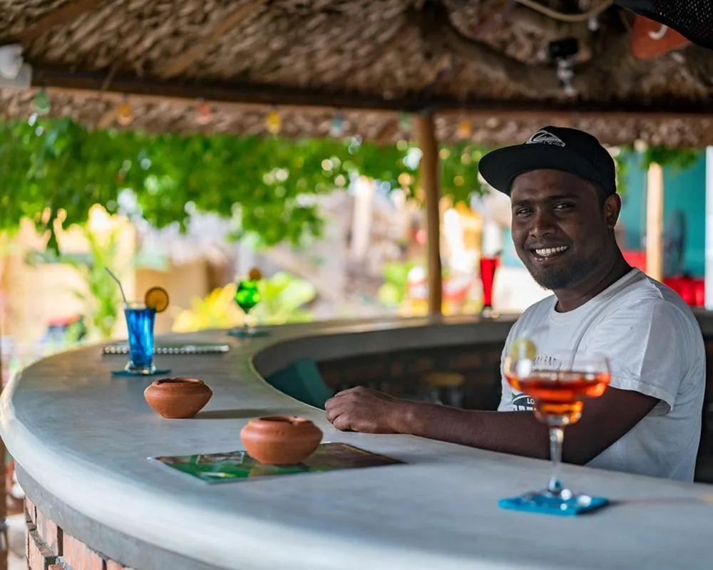 Lounge or bar in De Silva Palm Resort