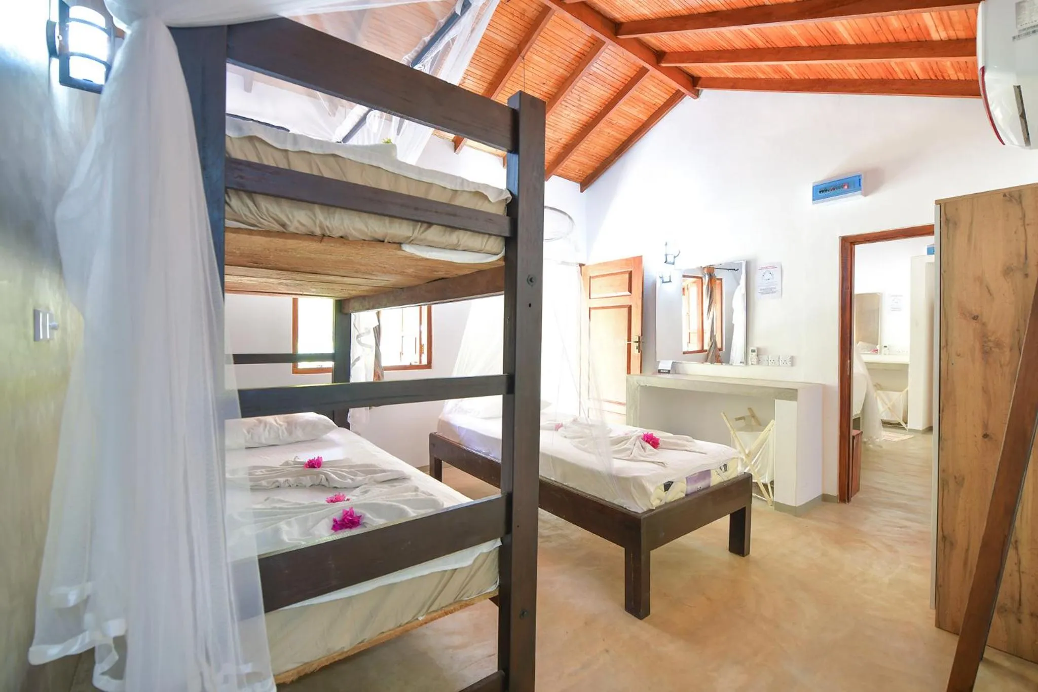 Bed in De Silva Palm Resort