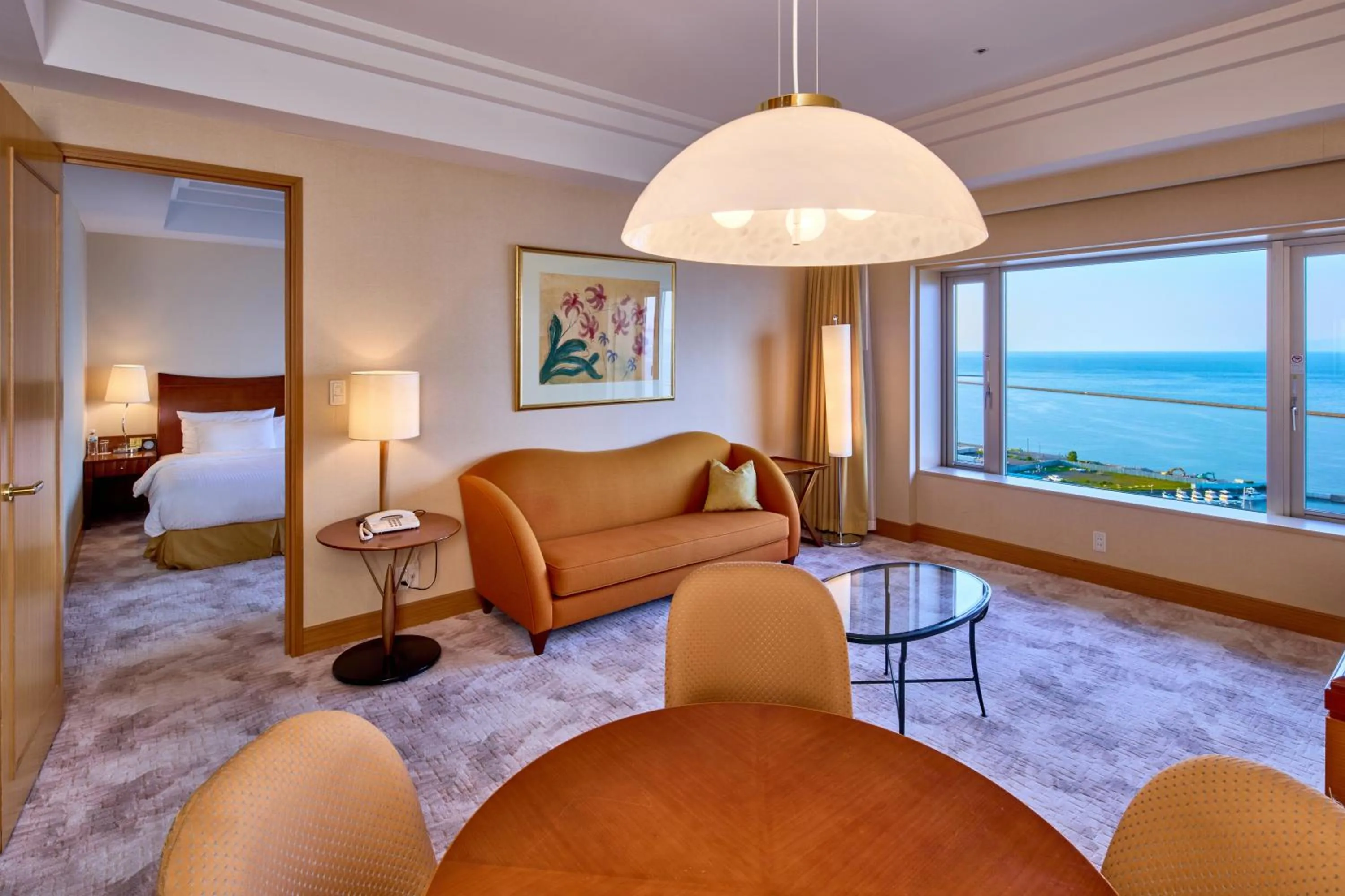 Sea view in Grand Park Otaru