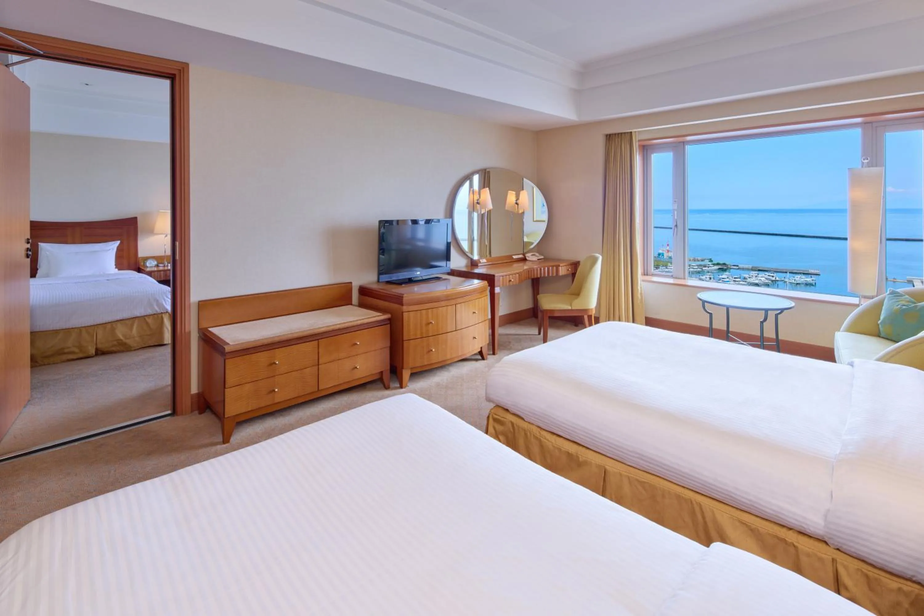 Bedroom, Bed in Grand Park Otaru